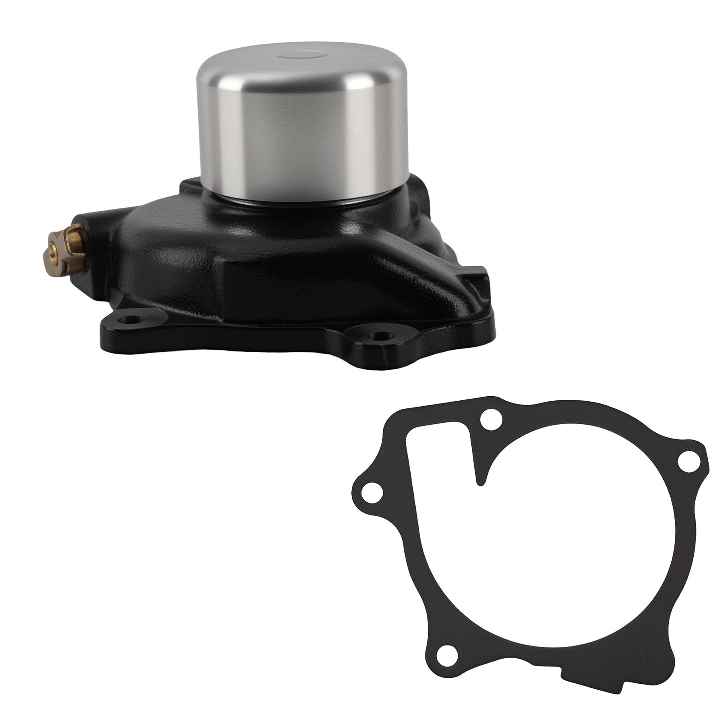 Coolant Pump Assembly compatible For John Deere 332 332D 333D RE545573 Heavy Duty Cast Iron