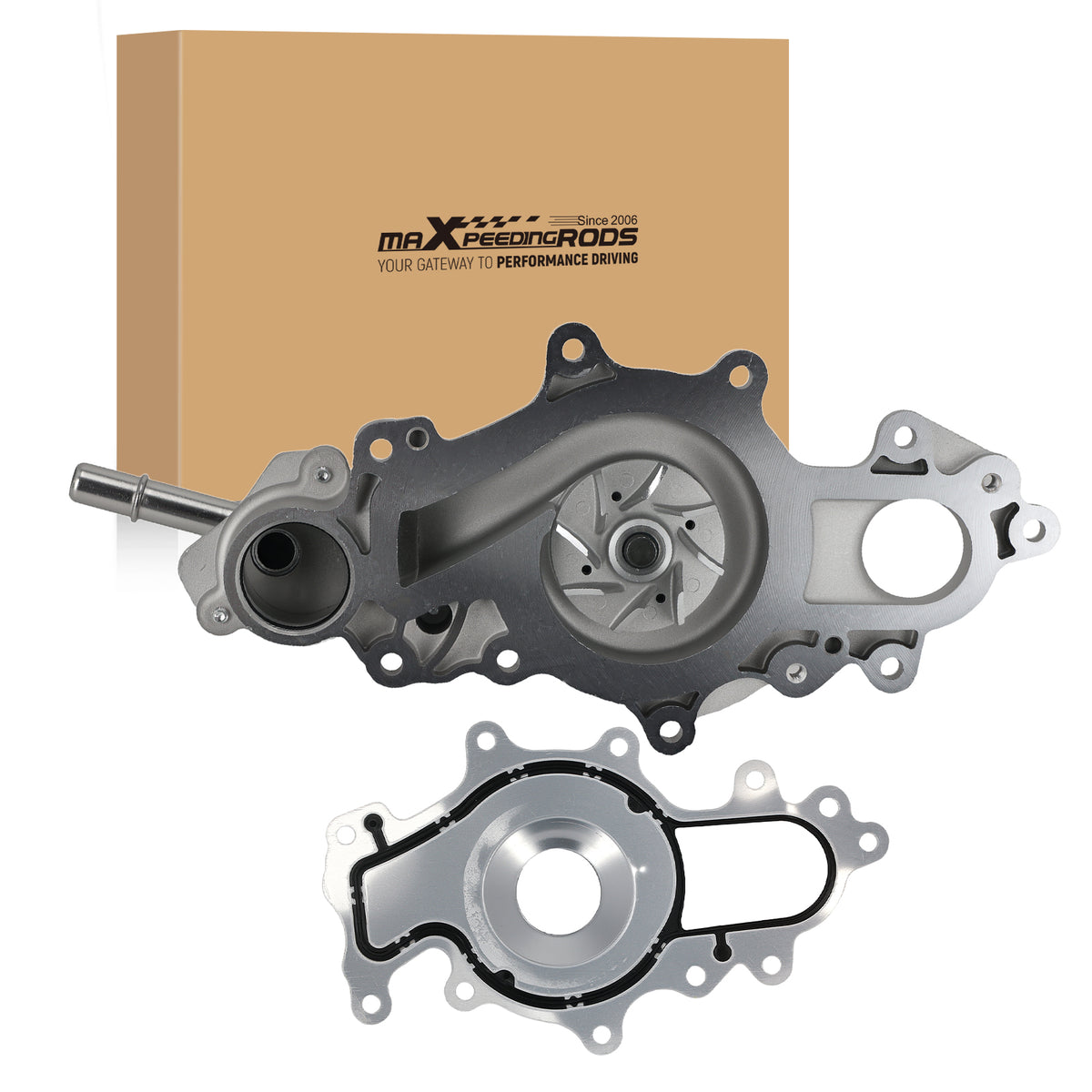 Aluminum Water Pump compatible For Ford Expedition 3.5L V6 Turbo 2018-2021 JL3Z8501B