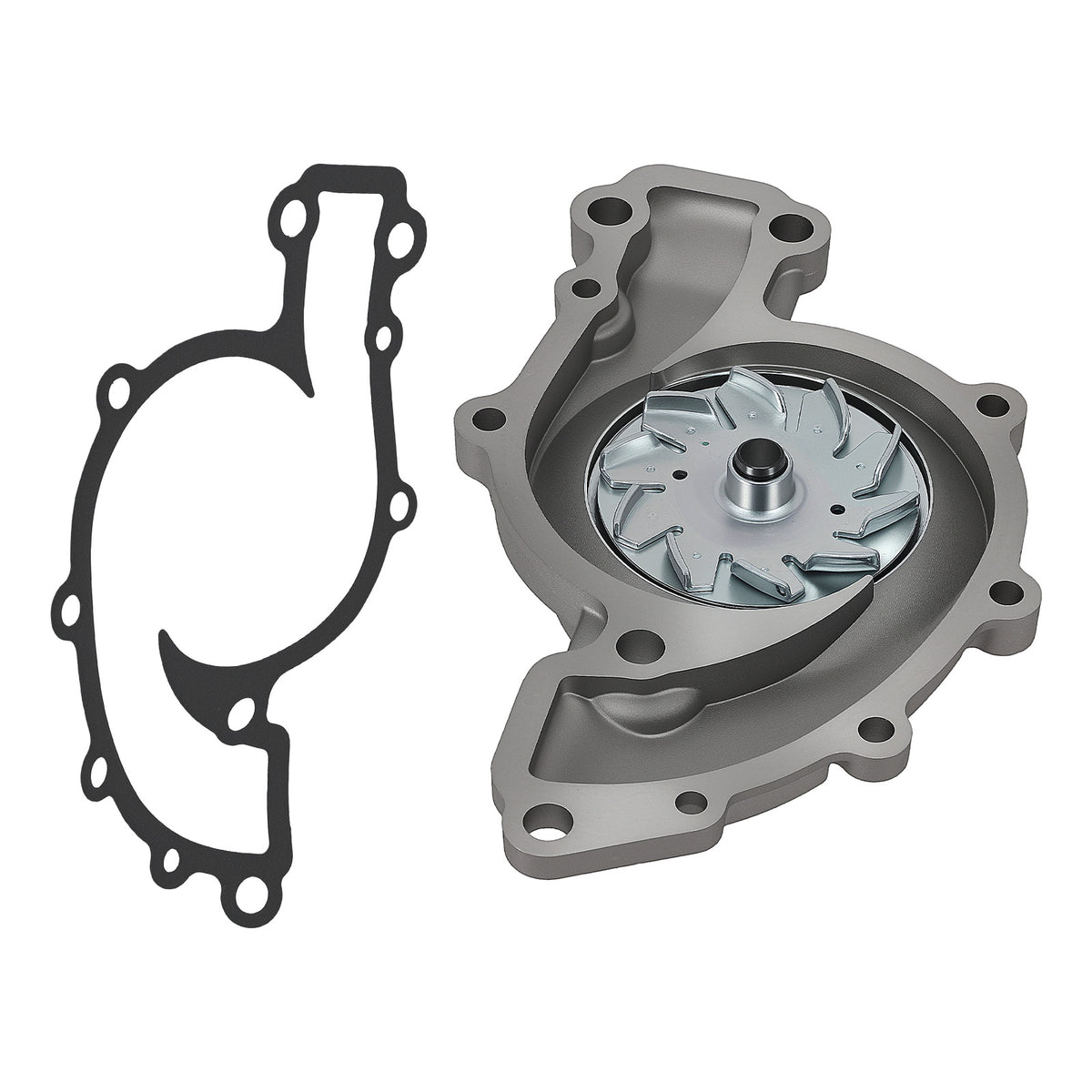Engine Water Pump compatible for Buick Allure compatible for LaCrosse 2005-2009 97152 Belt Driven