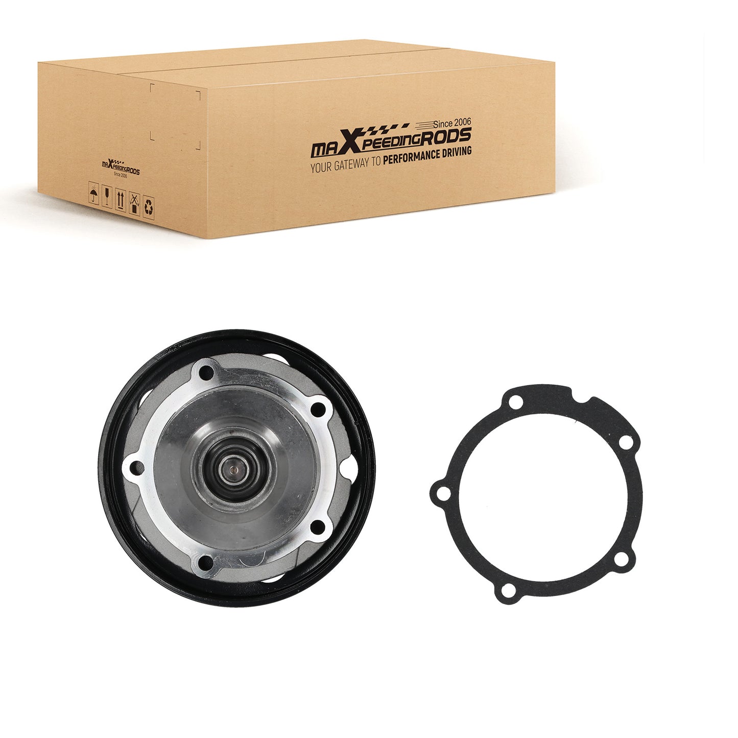Coolant Pump compatible For Buick Allure 5.3L 2008-2009 42288 Aluminum Belt Driven
