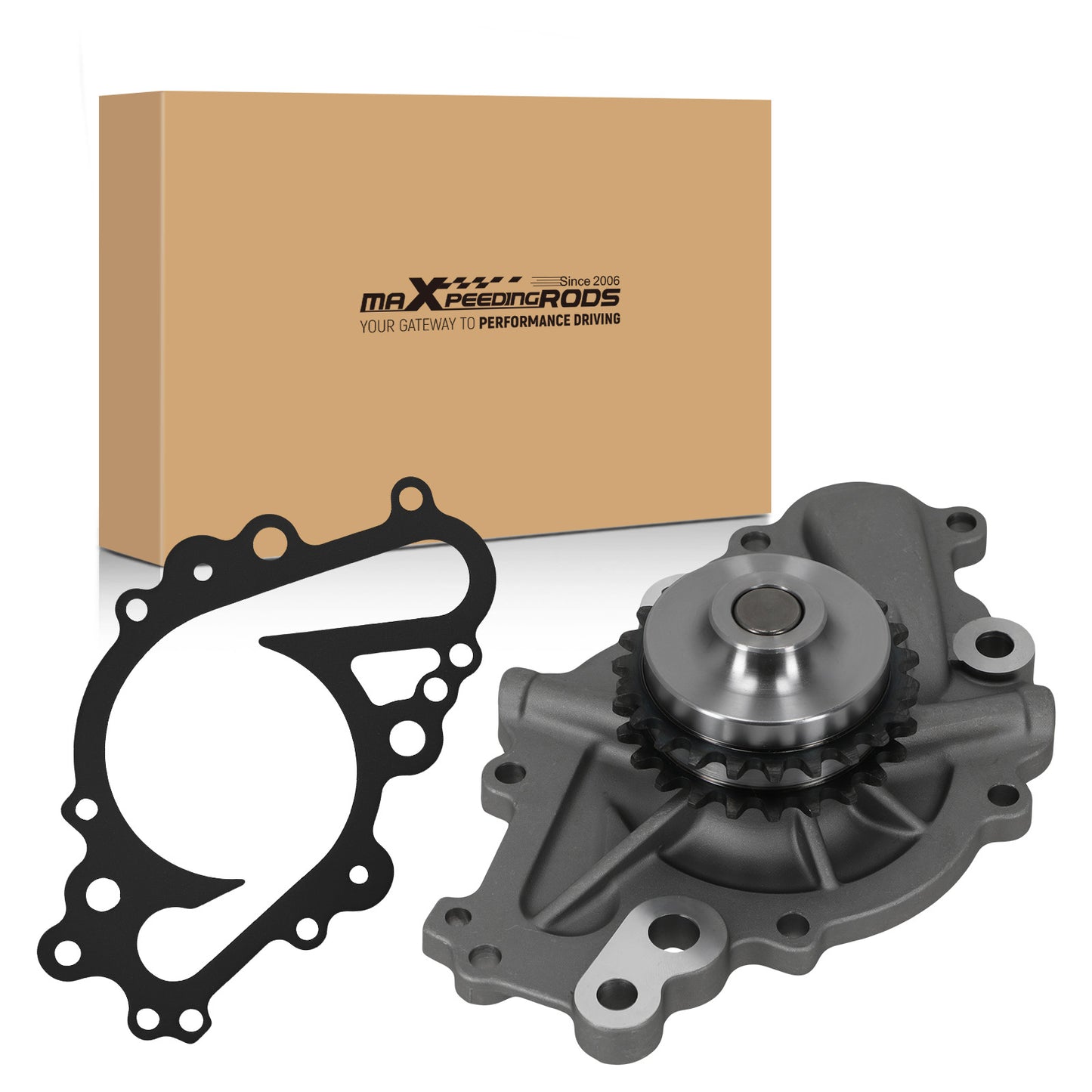 Belt Driven Water Pump compatible For Chrysler Dodge 2.7L V6 1998-2007 4663732AC