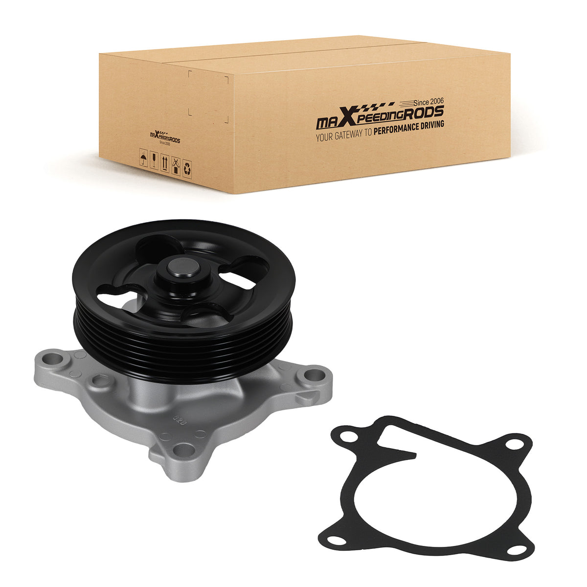 Water Pump compatible For Nissan Altima 2.5L 2013-2018 19195132 W2625M Advanced Cooling Kit