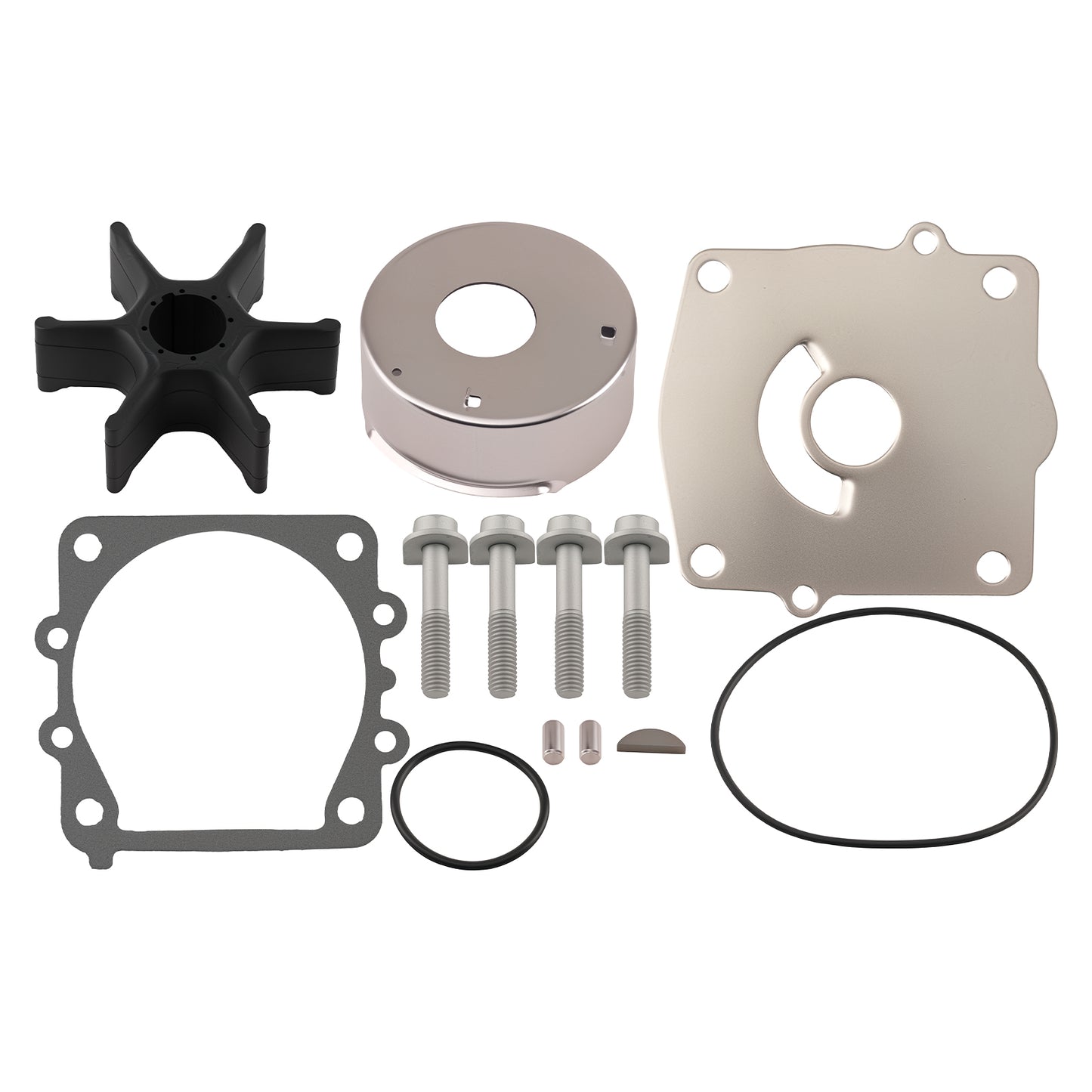 Cooling System Set compatible For Yamaha F150 F175 F200 F225 61A-W0078-01-00 2002-2014