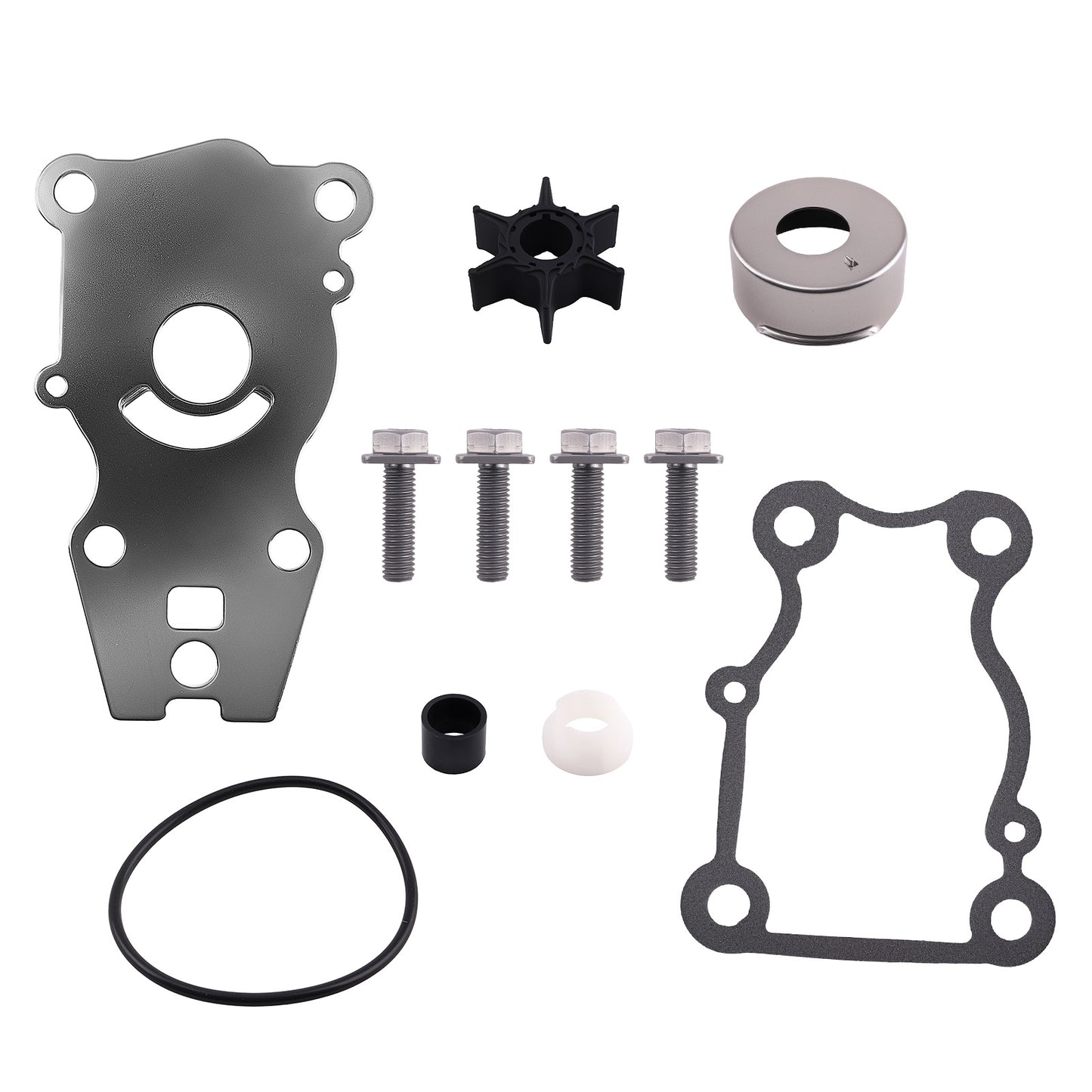 Boat Cooling System Kit compatible For Yamaha F30 F40 T25 66T-W0078-A0 All Years Complete
