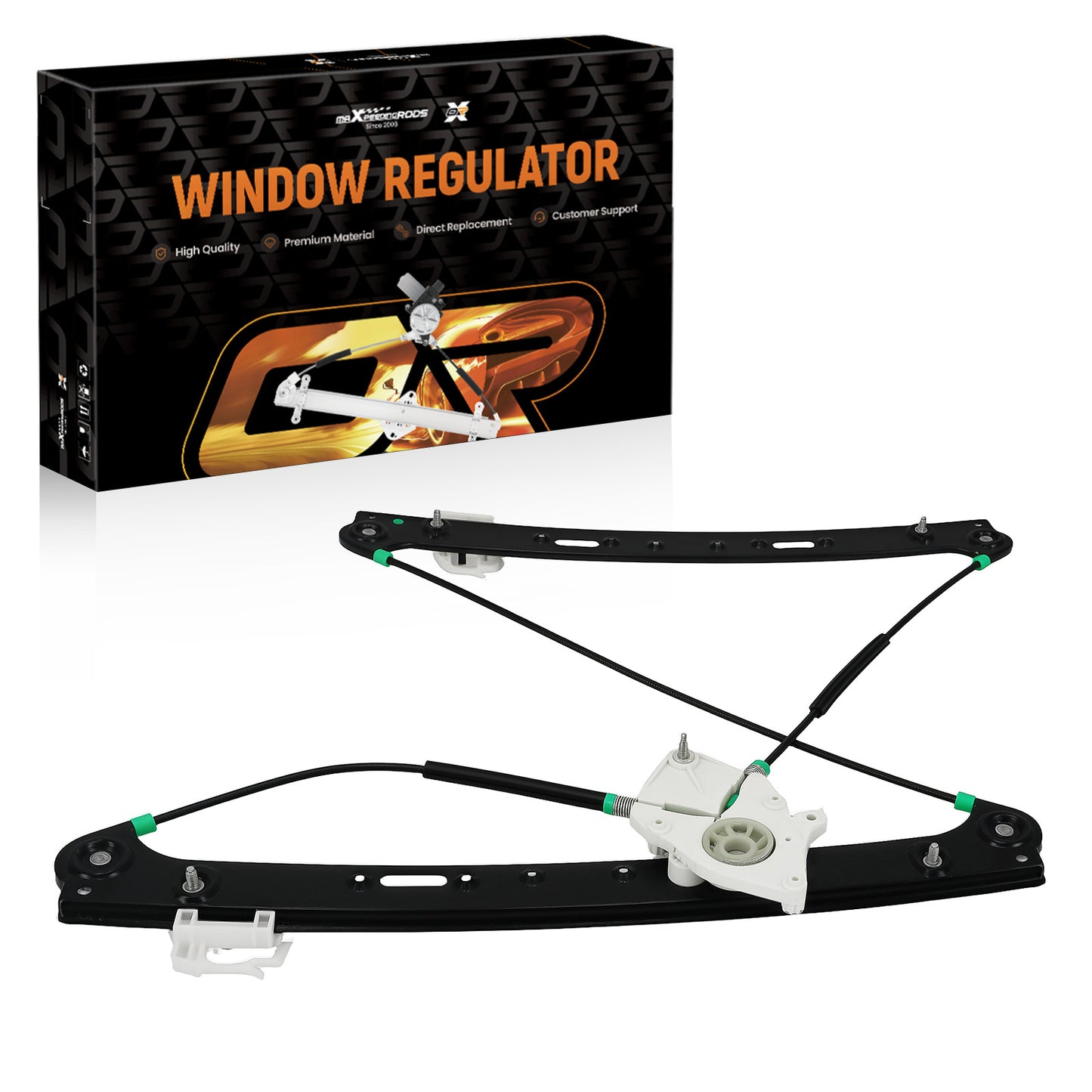 Electric Power Window Regulator Front Left compatible For BMW X3 E83 03-11