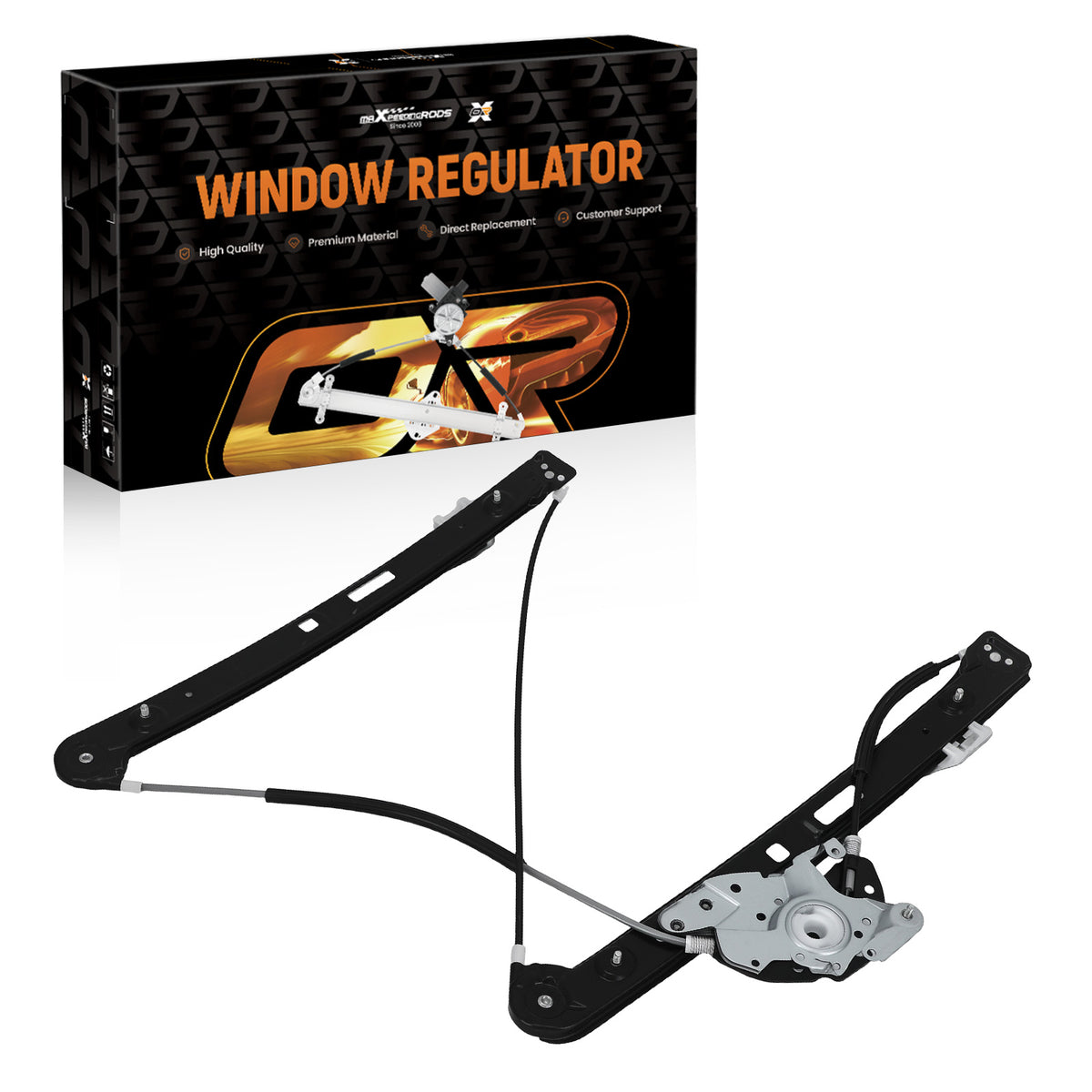 Door Power Window Unit compatible for BMW E46 323i 325i Front Right 51337020660