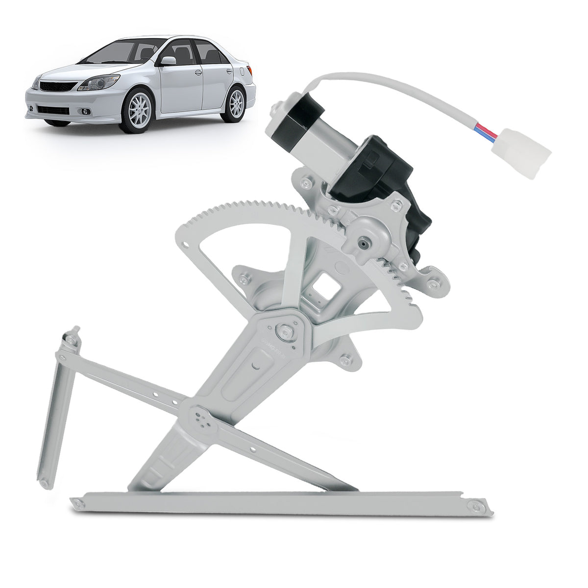 1x Front Right Power Window Regulator compatible For Toyota Corolla 03-08 741506 6981002170