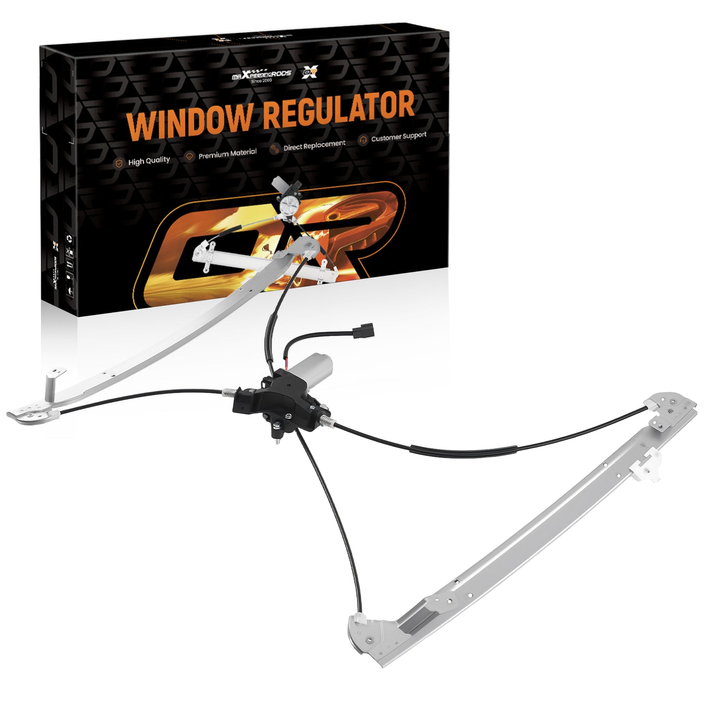Electric Power Window Regulator compatible For Chrysler TownCountry LX 1996-2000 741-551
