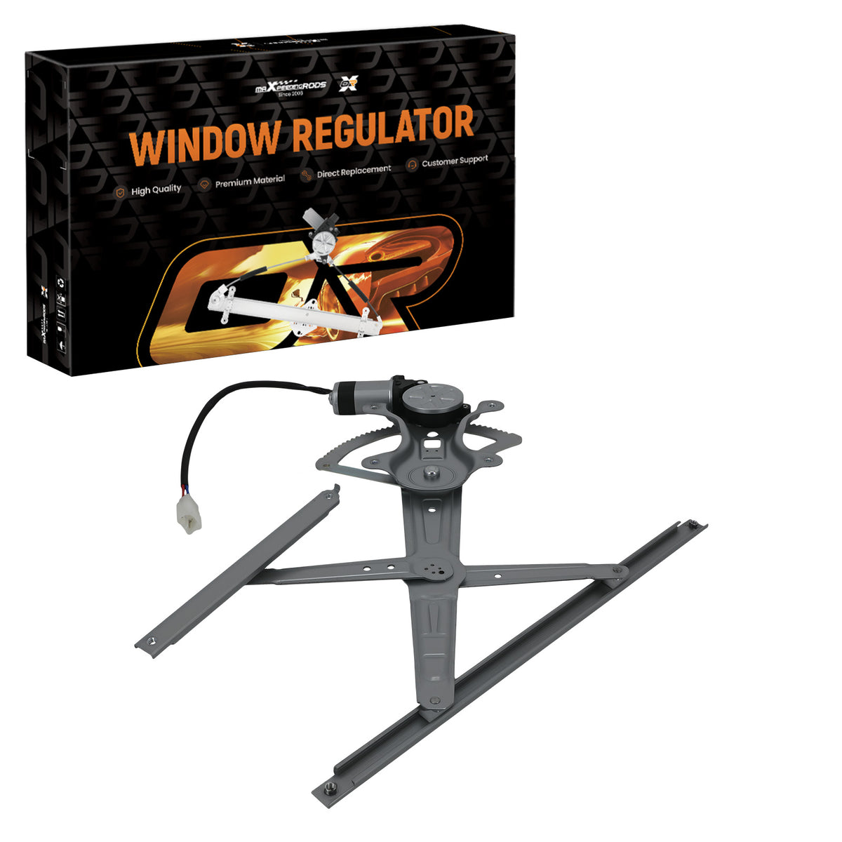Left Side Window Regulator Front compatible For Toyota Tacoma 05-18 6980204040