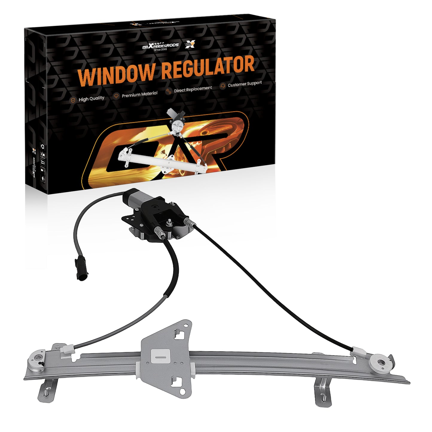 Electric Window Regulator Assembly Front Right compatible For Dodge Dakota 55256418AL