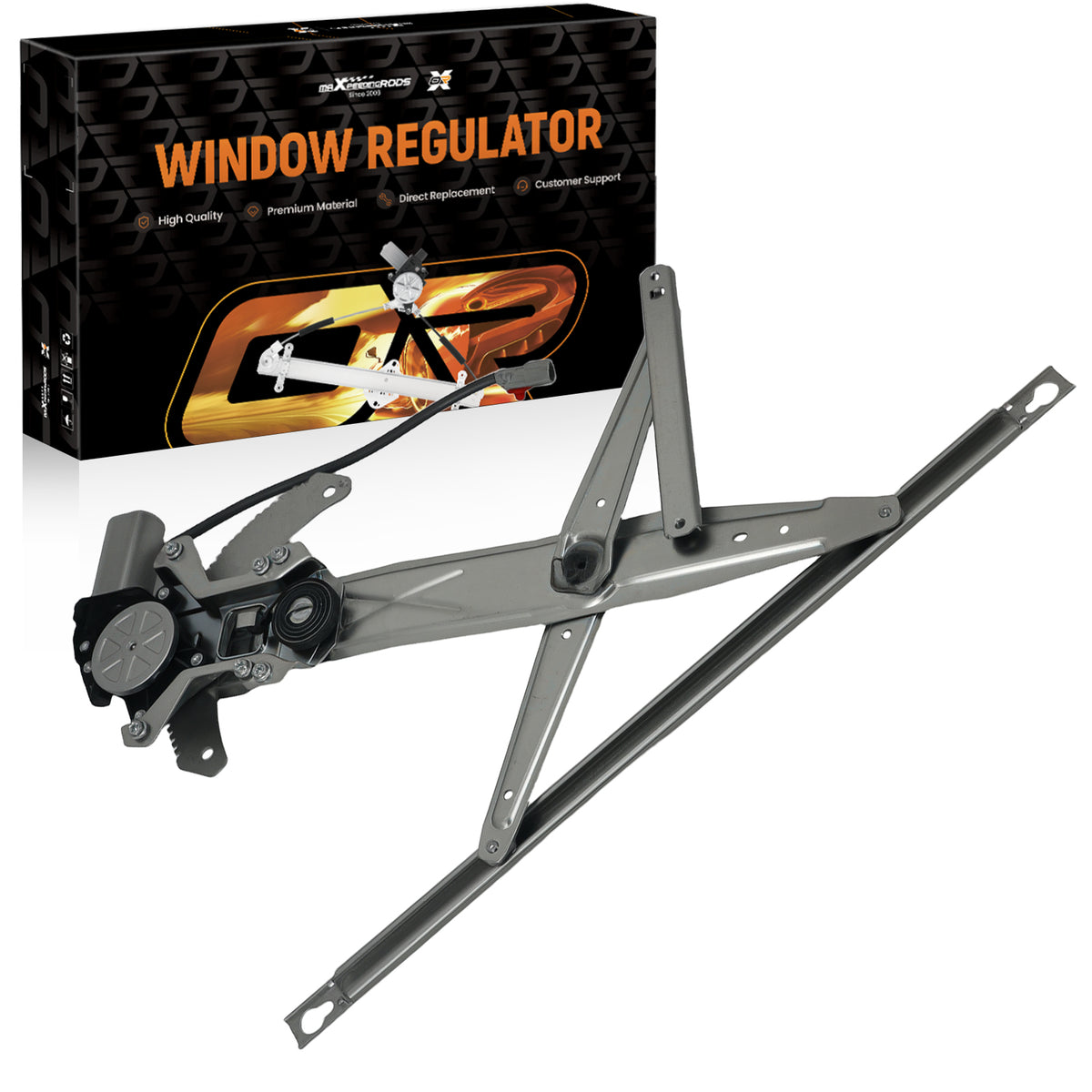 Front Right Power Window Regulator w/Motor compatible For Honda Civic Coupe 1996-2000 New