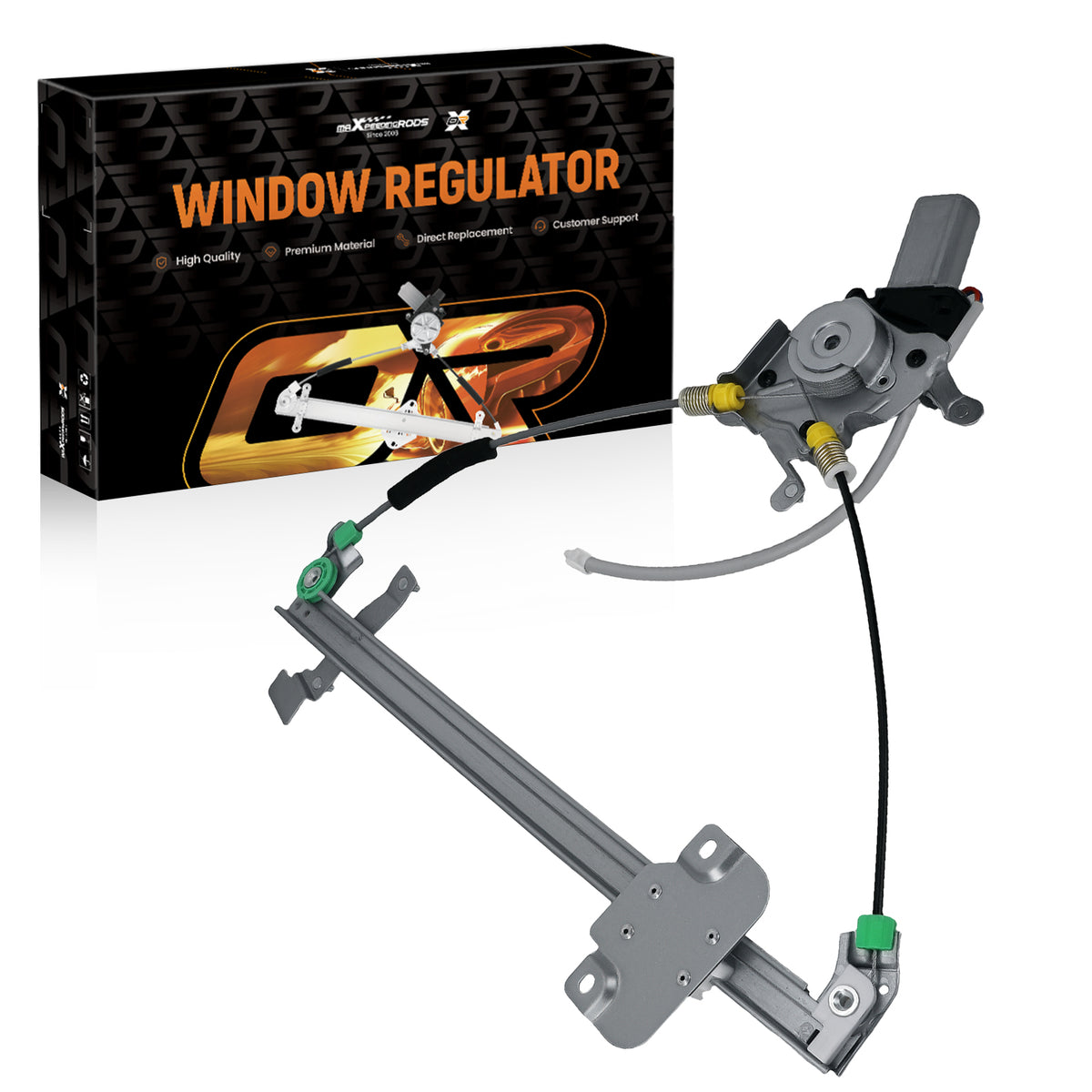 Electric Window Regulator Front Right compatible For Mazda Protege 99-03 741-741