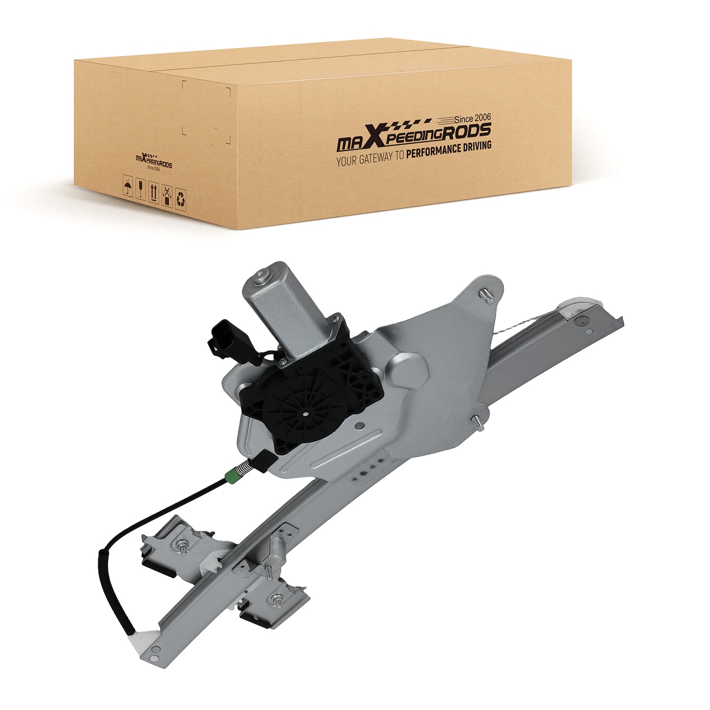 Power Window Regulator w/Motor compatible For Buick LeSabre Front Left Driver Side 2000-05