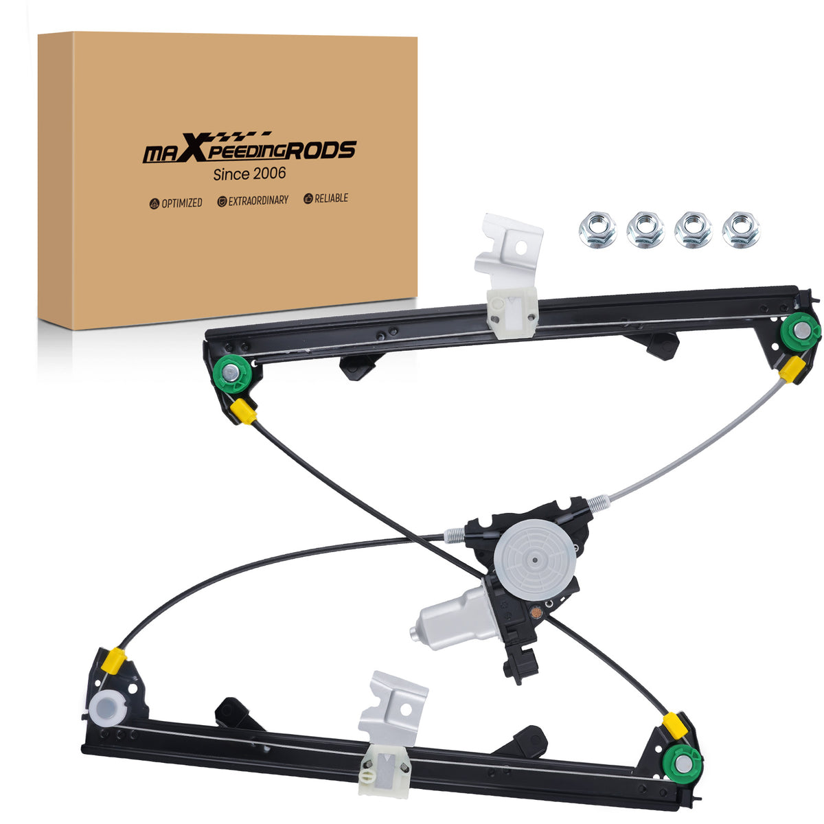 Electric Window Lifter Assembly Front Right compatible For Nissan Rogue 2008-2013