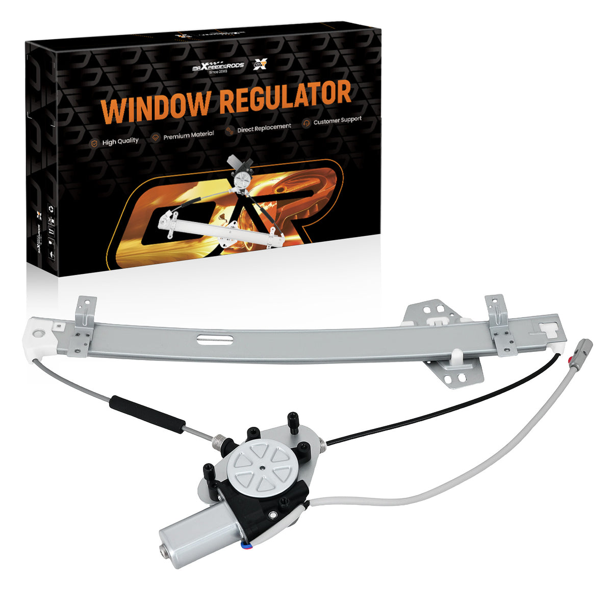 Power Window Lifter Rear Right compatible For Honda Pilot 2003-2008 72710S9VA01