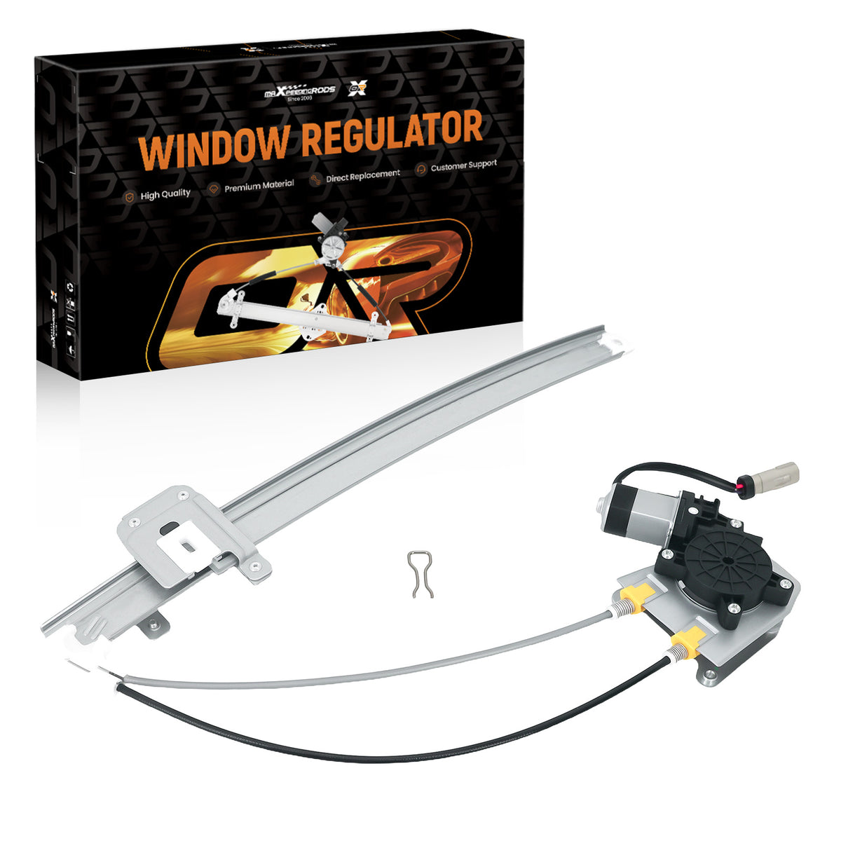 Power Window Regulator w/ Motor compatible For Jeep Liberty 2002-2007 Rear Left 55360035AF