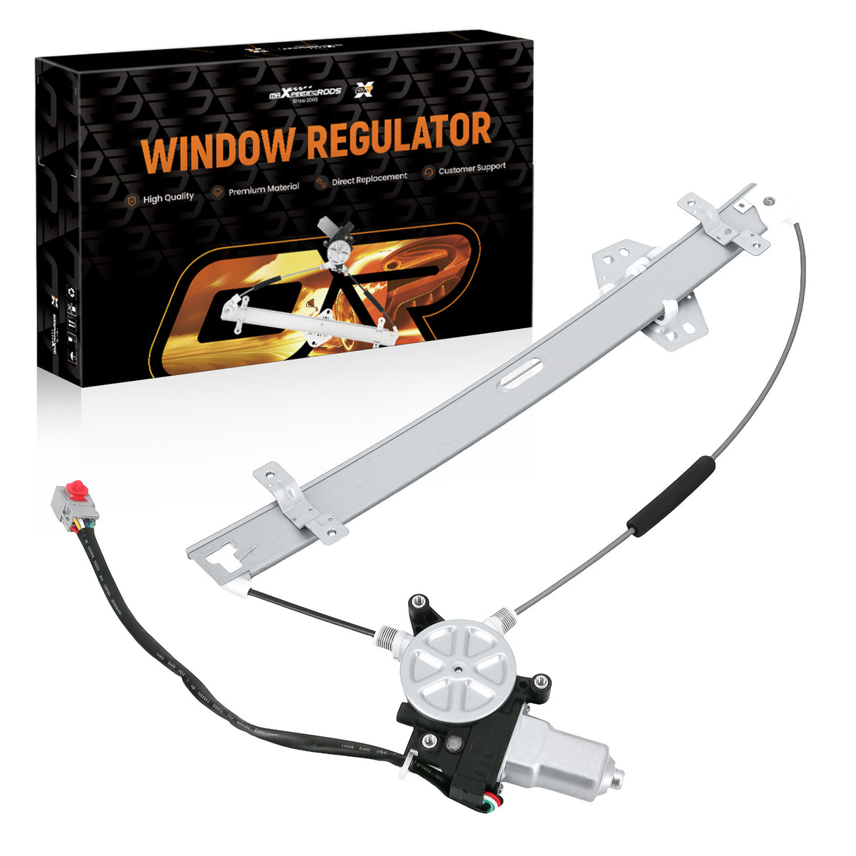 Front Left Power Window Lifter compatible For Acura MDX 2003-2006 748916 Motor