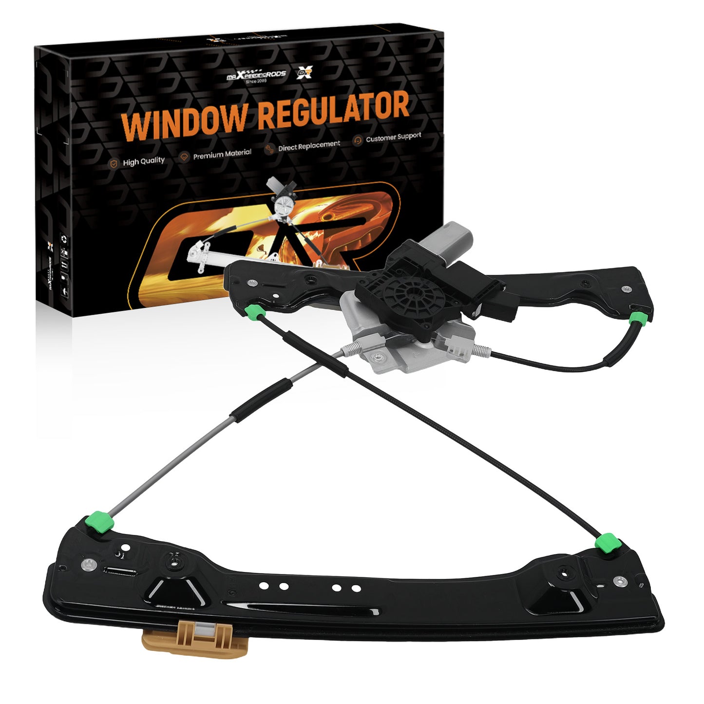 Front Driver Side Window Regulator Assembly compatible For Buick LaCrosse 10-16 22810016