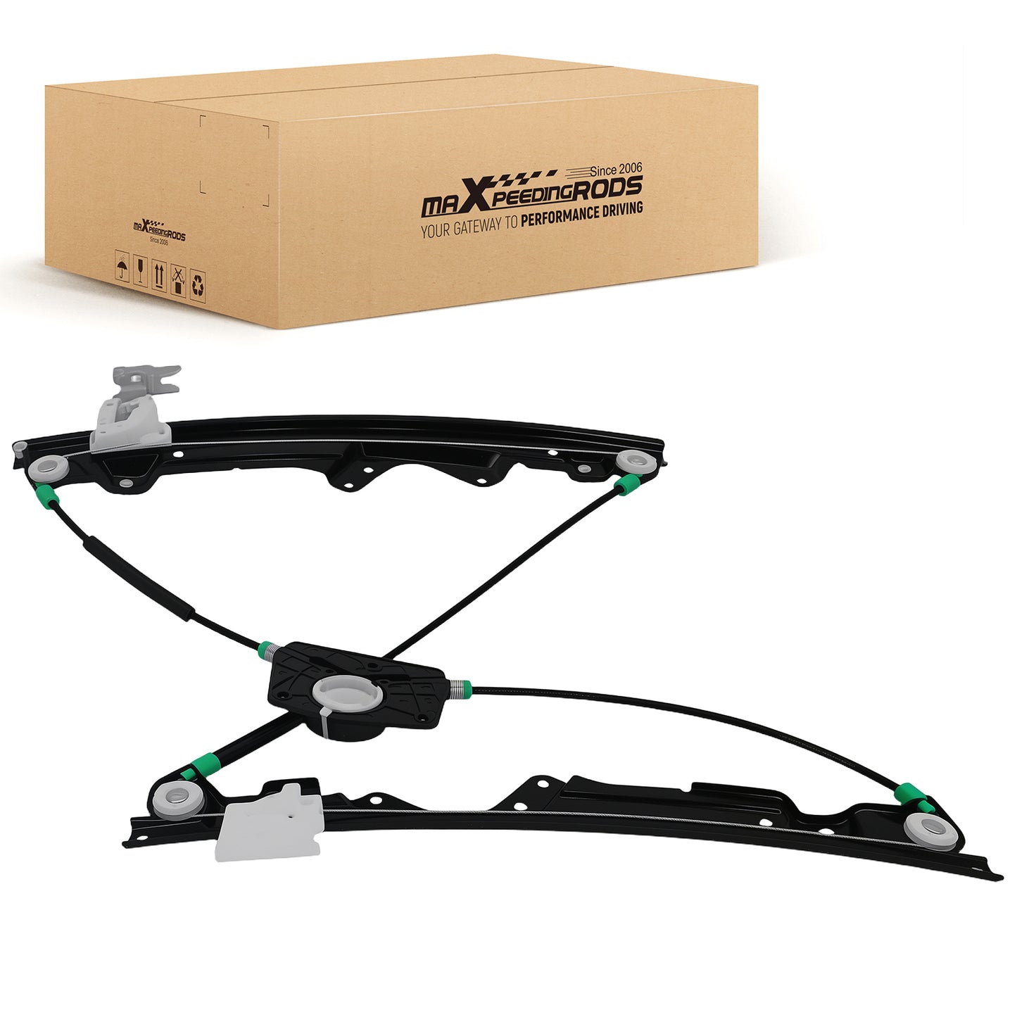 Electric Power Window Regulator Front Left compatible For Nissan Sentra 07-12 752-282
