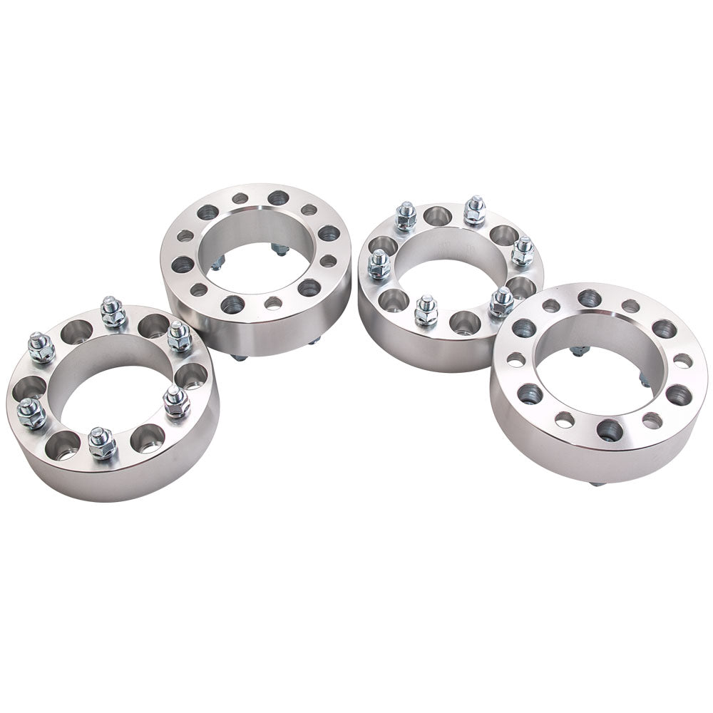 (4) 2 inch 6x5.5 Wheel Spacers Adapter compatible For Toyota Landcruiser Patrol Hilux 4WD