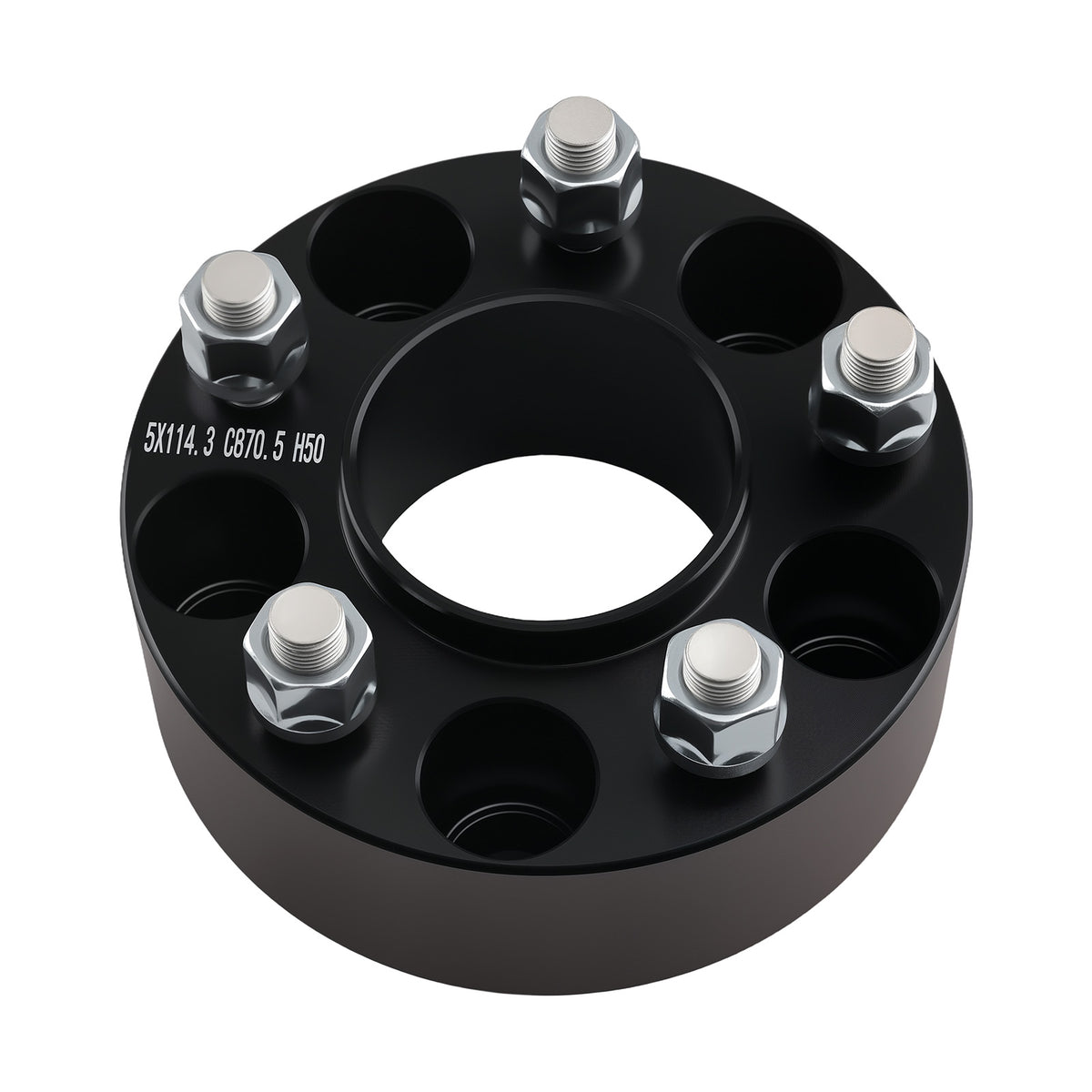 50mm 5x114.3mm Wheel Spacers compatible For Ford Mustang Edge Crown Vic 1964-2014 4pc T6