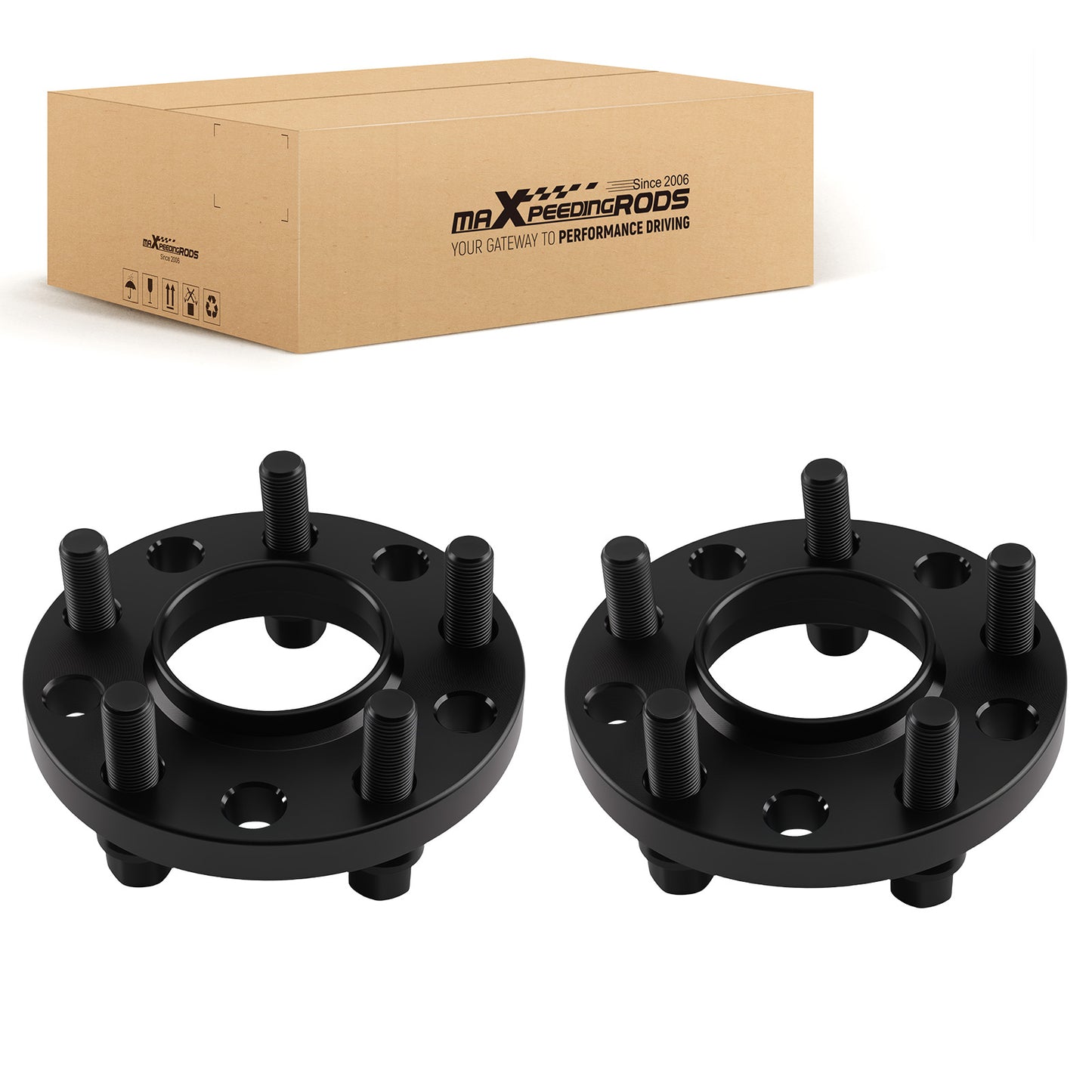 2x 15mm 5x112 Hub Centric Wheel Spacers compatible For Mercedes-Benz A180 2013-2016 66.56mm