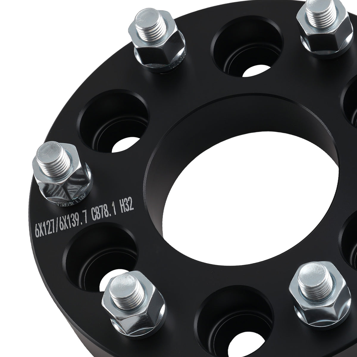 1.25 inch Wheel Spacers compatible For Chevrolet SSR Trailblazer compatible For GMC Envoy 6x127 to 6x139.7