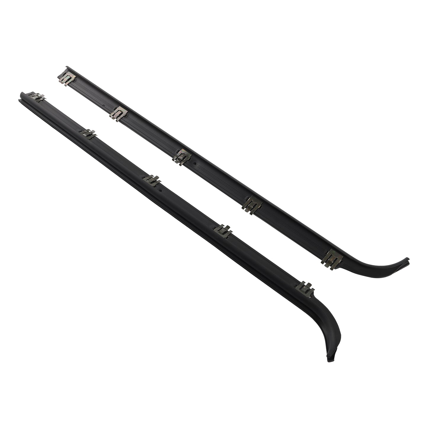 Door Window Seal Belt Weatherstrip compatible For Ford F150/F250/F350 87-1997 E7TZ1521452A