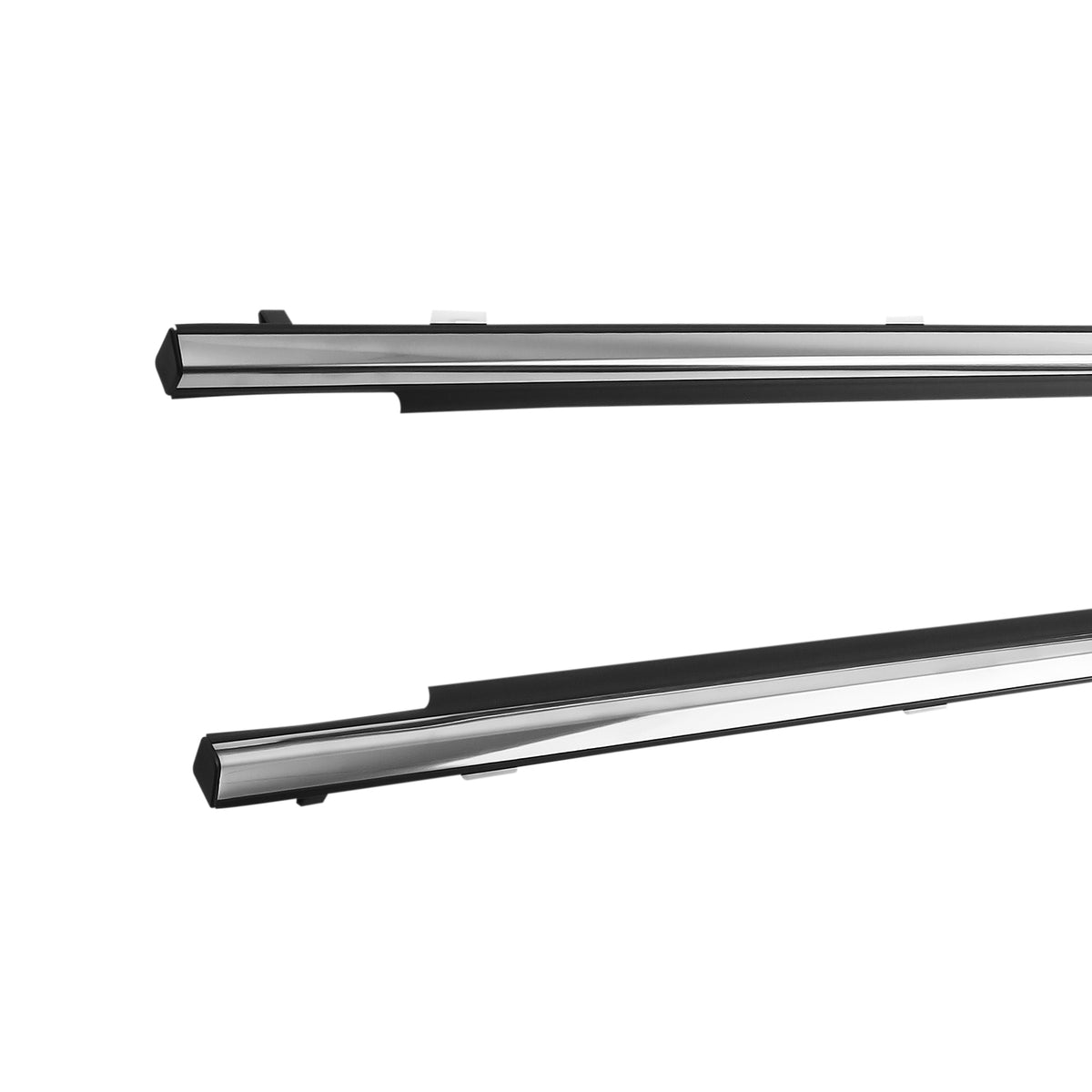 4 Chrome Front Rear Door Belt Moulding compatible For Toyota Camry 2002-200675710-33080