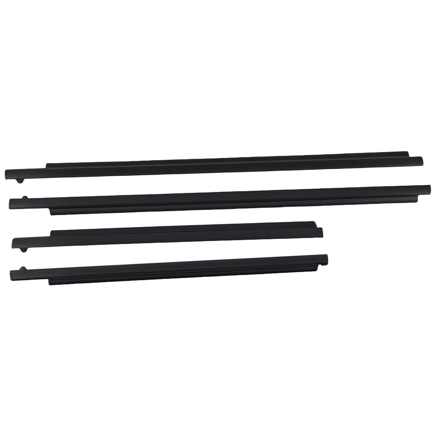 4-Piece Window Belt Weatherstrip compatible For Toyota 4Runner 96-01 68164-35010