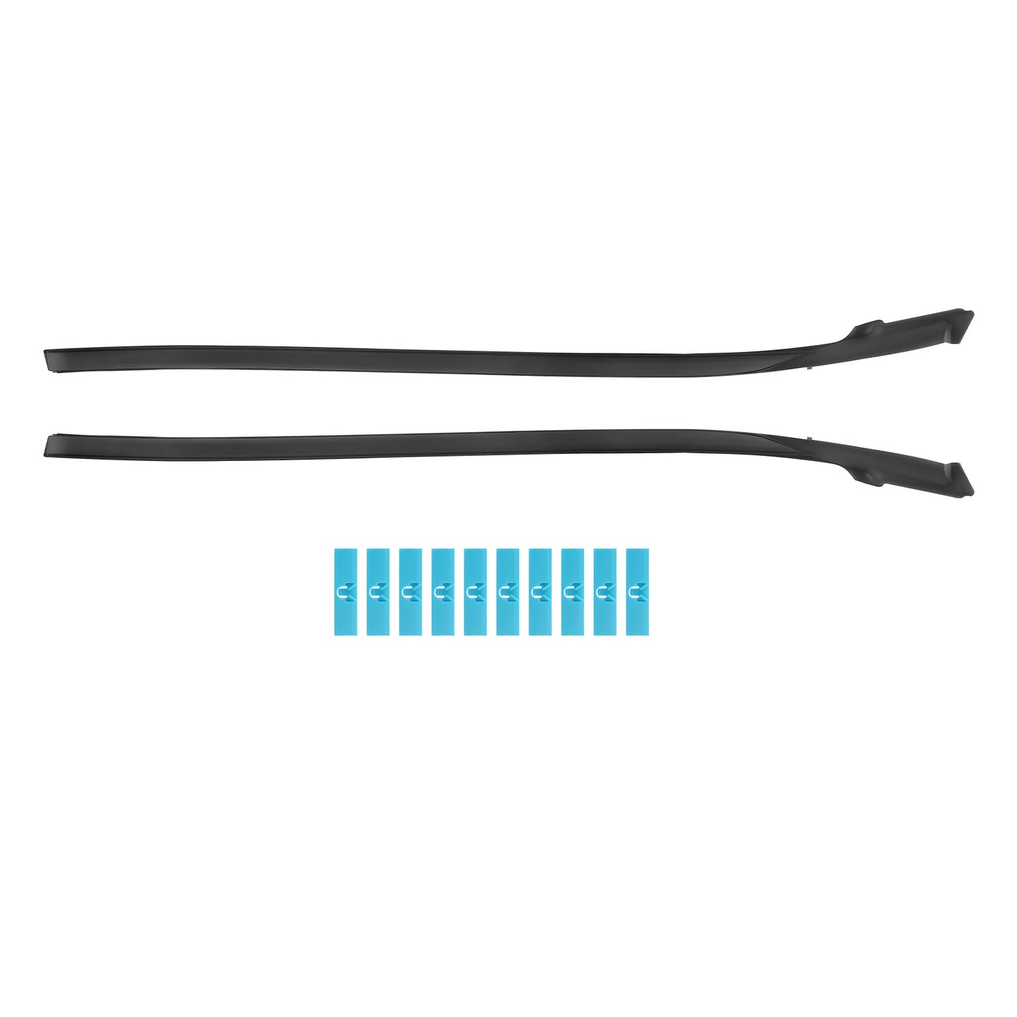 Pair Left + Right Windshield Moulding Kit compatible For LEXUS IS F (2008-2014) 75551-53020