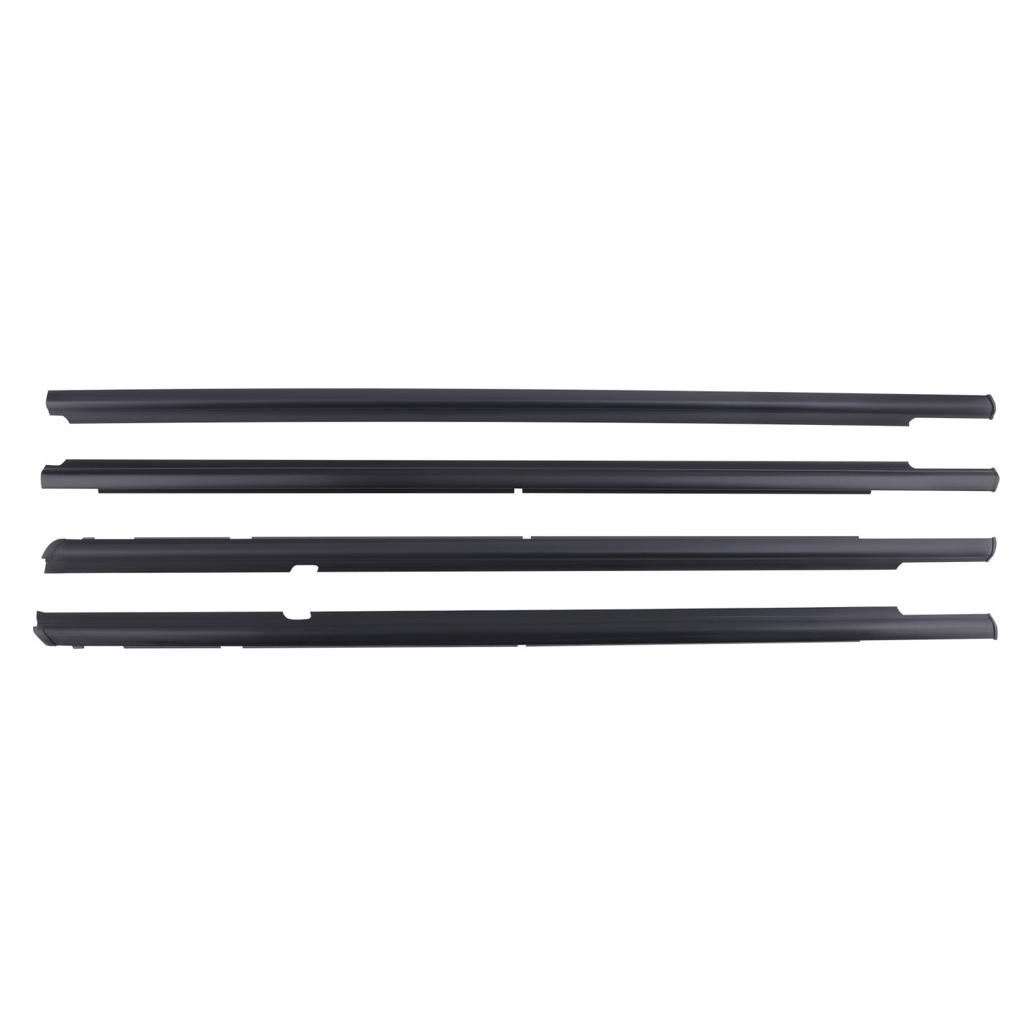 4 Pcs Weatherstrip Door Seal Belt Kit compatible For MITSUBISHI LANCER 2008-17 For 5727A005