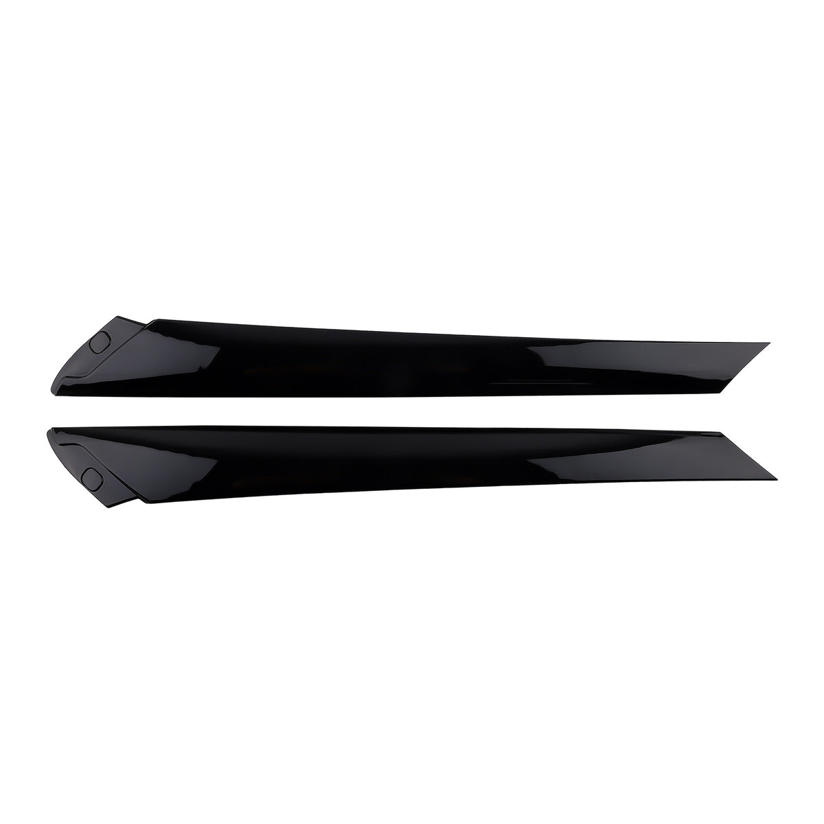 2 x Exterior Molding Garnish Windshield Trim compatible For Kia Soul 14 - 2019 86170-B2000