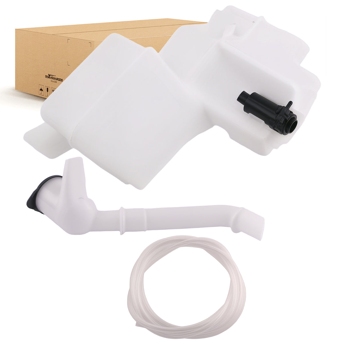 Windshield Washer Reservoir Tank W/Pump & Pipe Fit For 2021-2023 compatible For Toyota Sienna