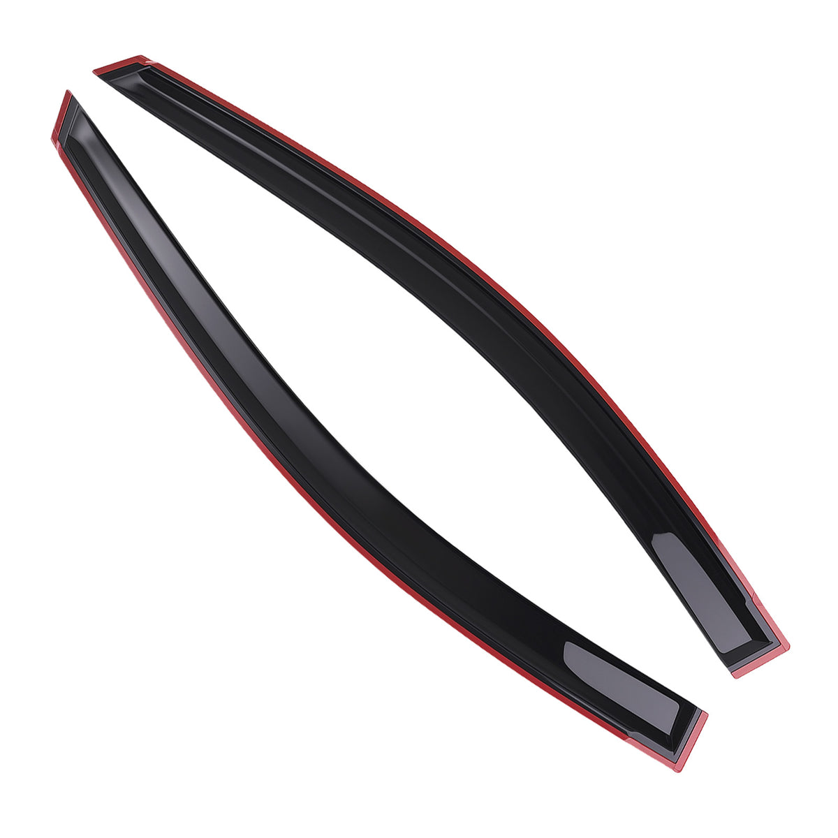 Window Visor compatible For Vent Shade Sun Rain Gua compatible For Toyota Corolla 2014-2019 Sedan Black