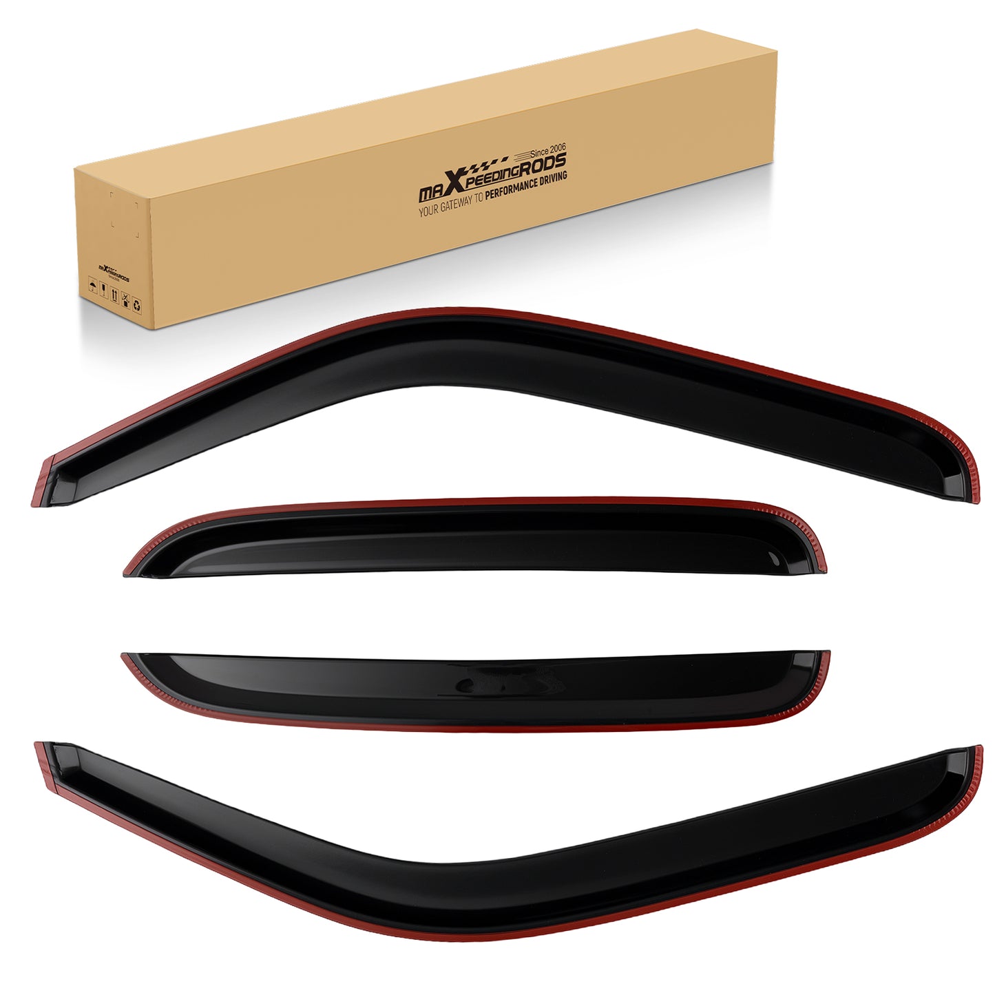 Rain Guard Deflectors compatible For Chevrolet Tahoe 2000-2006 Window Visor compatible For Vent 4Pcs