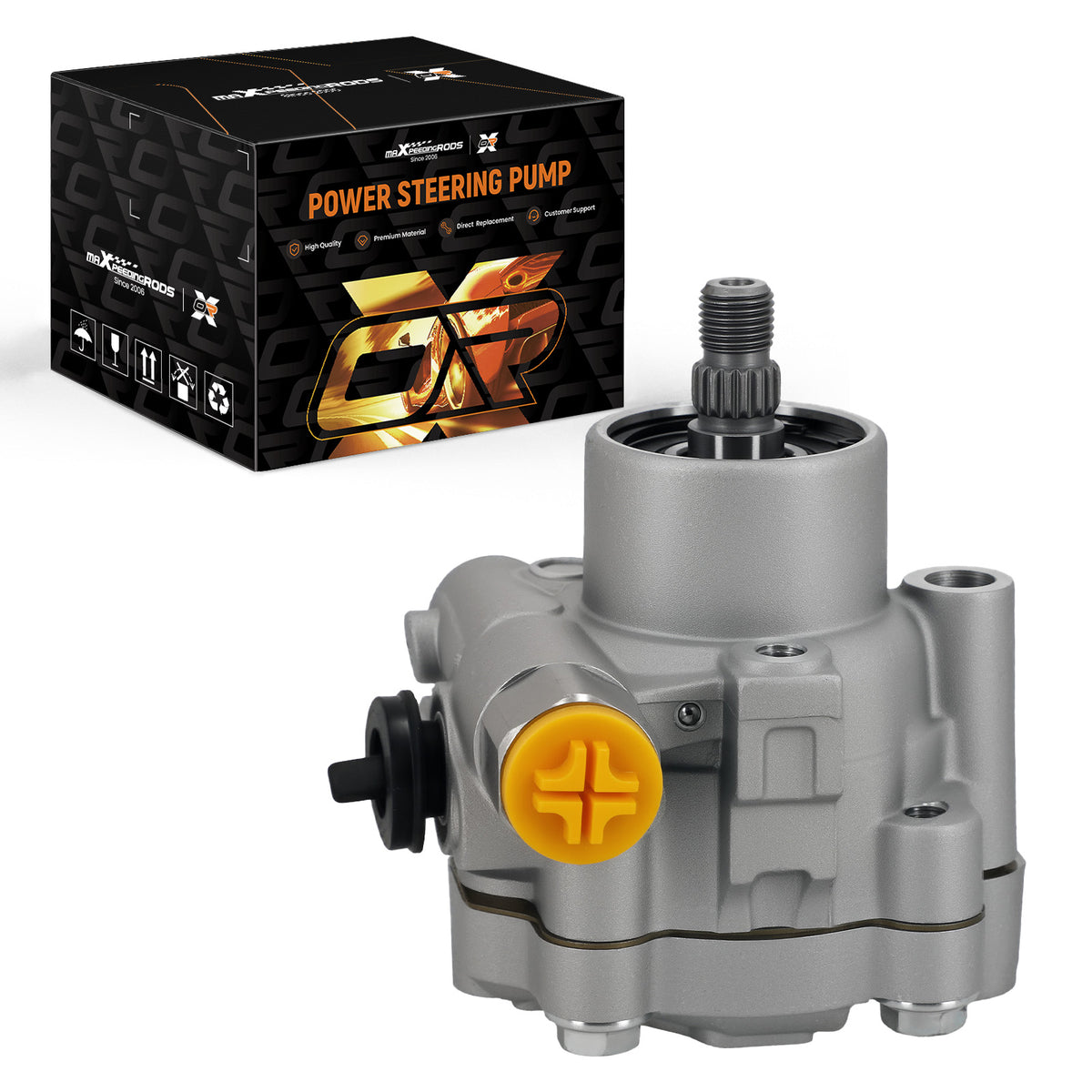 Power Steering Pump compatible For Nissan Sentral4 1.8L 2.5L Petrol Sedan 21-5346 NEW