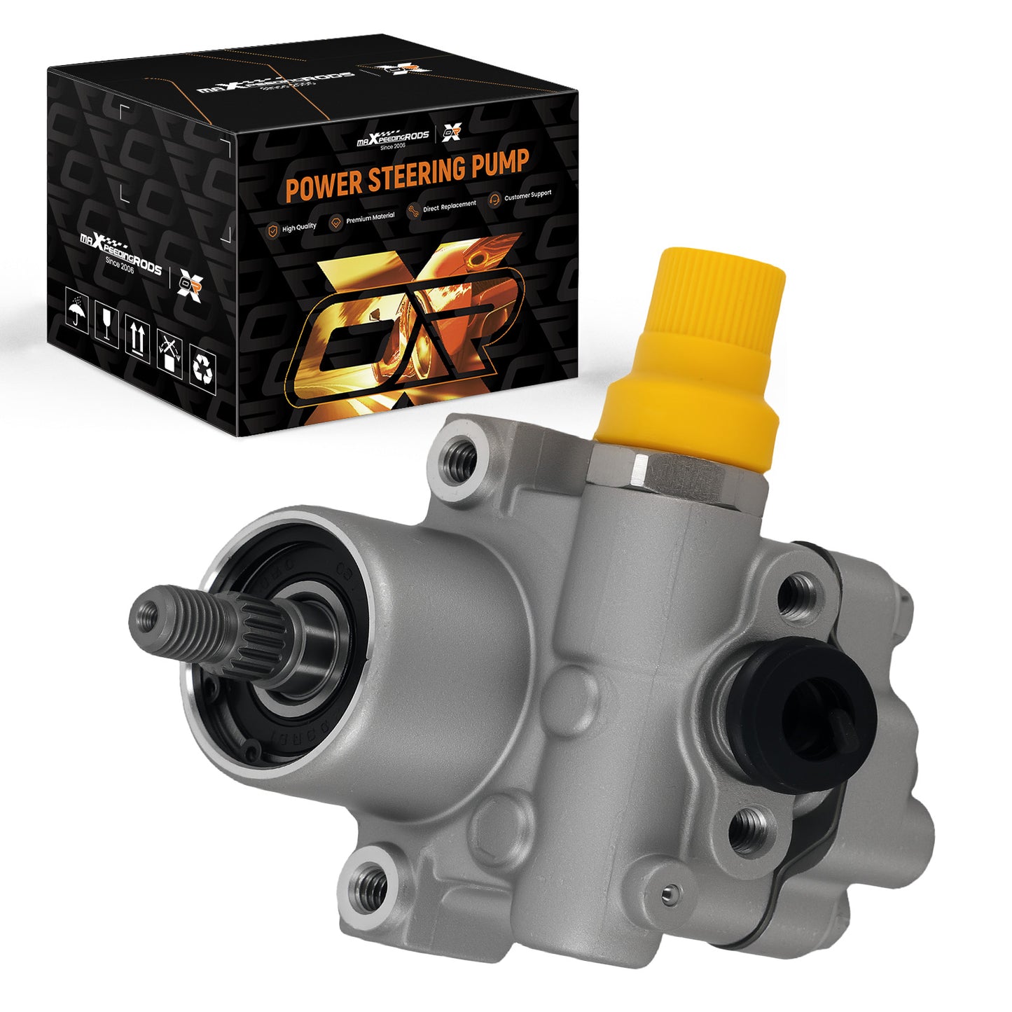 Power Steering Pump compatible For Infiniti Q45 V8 4.5L Sedan 2002-2006 21-5428