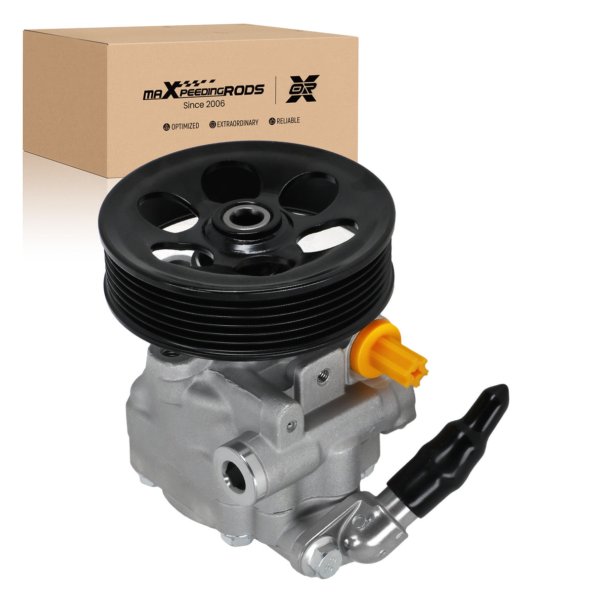 Power Steering Pump Assembly compatible For Subaru Legacy/Outback H6 3.6L H4 2.5L 10-14