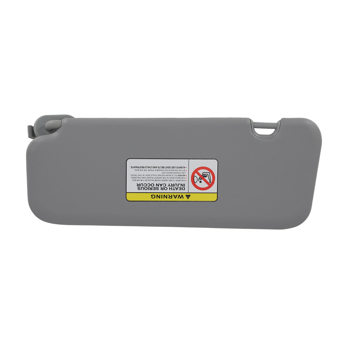 Front Passenger Sun Visor compatible for Hyundai Elantra AD 16-19 85210-F0100TTX Grey