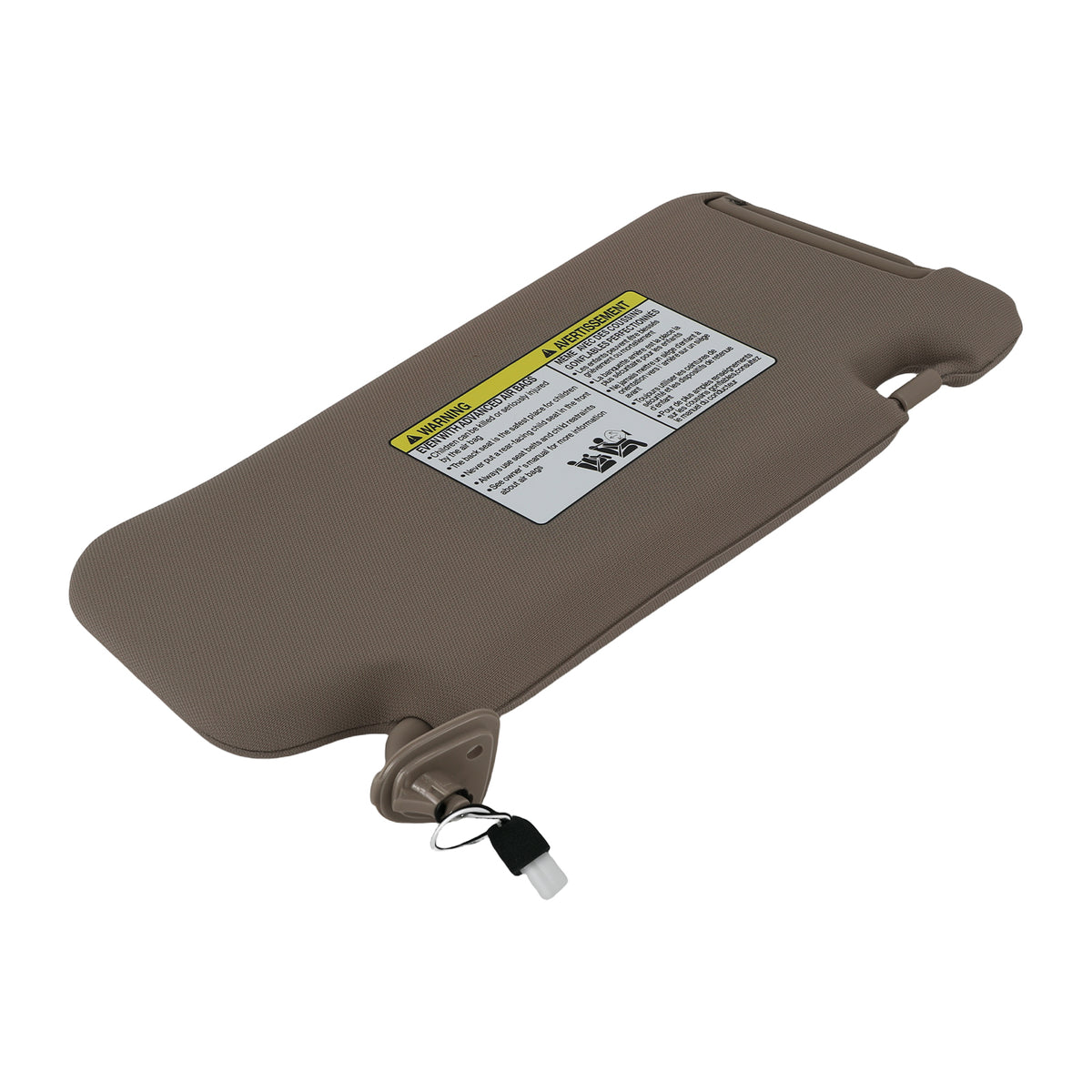 Beige Driver Sun Visor Left compatible For Nissan Murano 2009-2014 96401-1AA1B