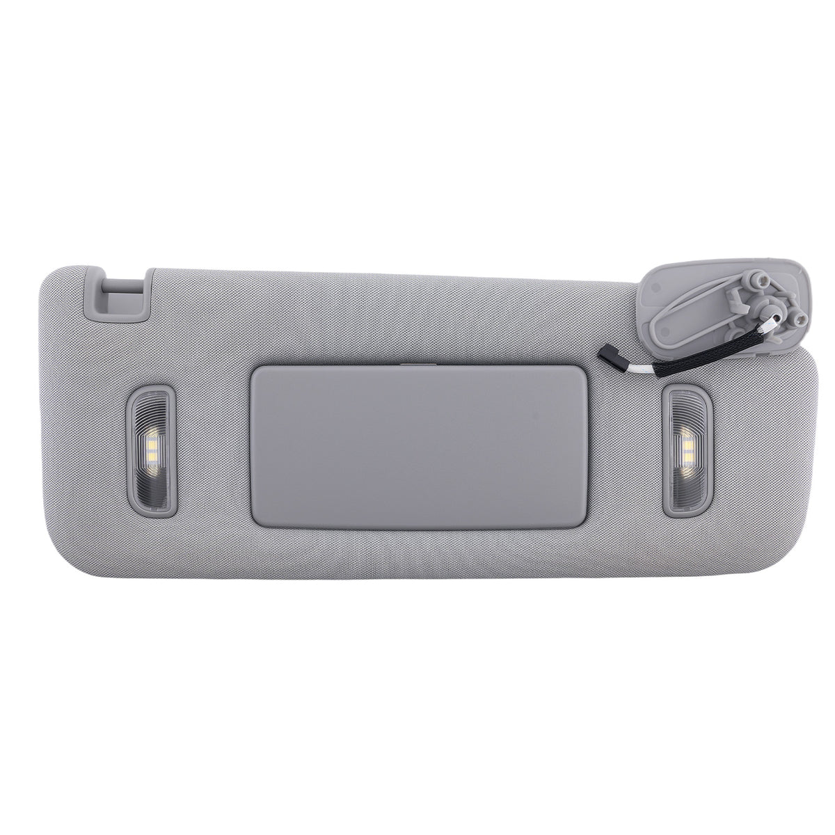 Passenger Right Sun Visor compatible For Chevrolet Tahoe 2015-2019 Grayw/ Mirror Light