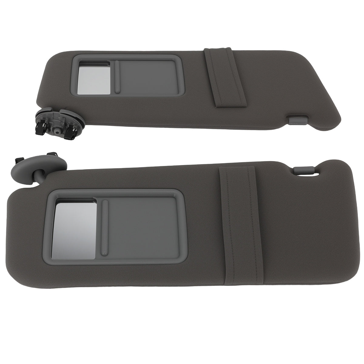 Driver Passenger Visor compatible for Toyota Camry 2006-2011 74320-06780-E0 Easy Install