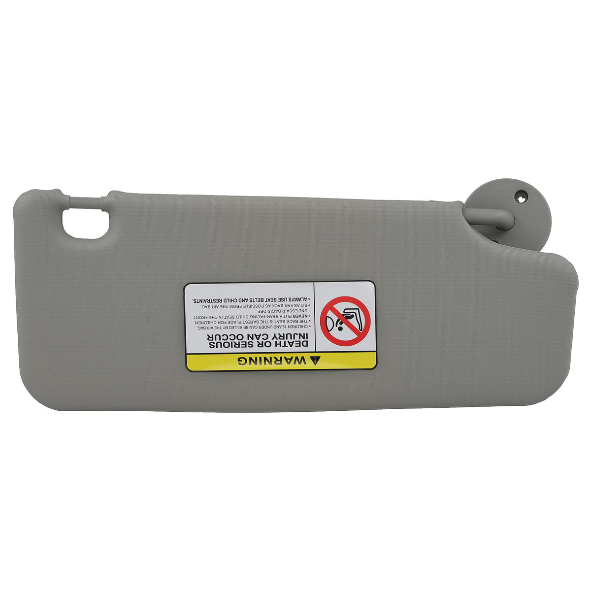 Driver Side Sun Visor compatible for Chevrolet Cruze 11-16 94579440 95034253 Gray Interior