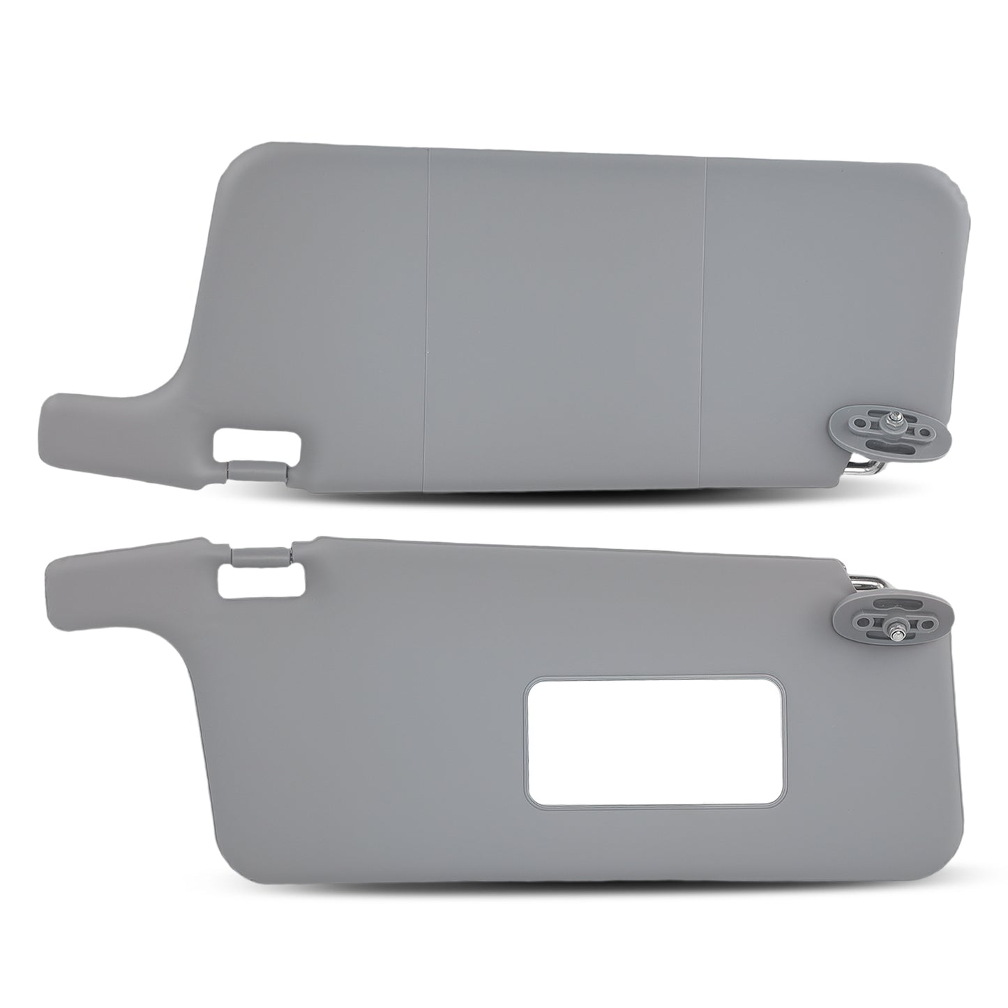 Gray Plastic Sun Visor Left Right compatible For Honda Civic 1996-2001 83230-S01-A32ZC