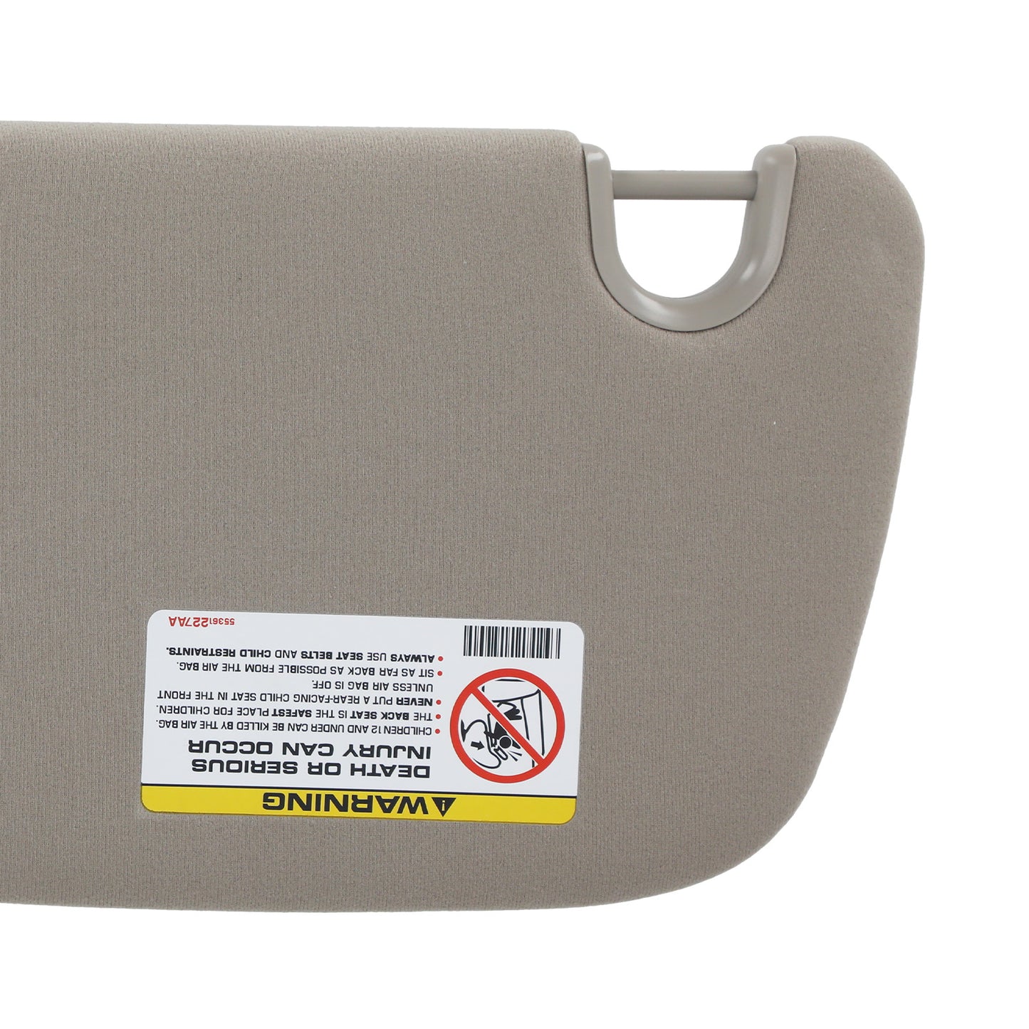 Passenger Sun Visor compatible for Dodge Ram 1500 2500 3500 02-09 1CT18TL2AA Beige