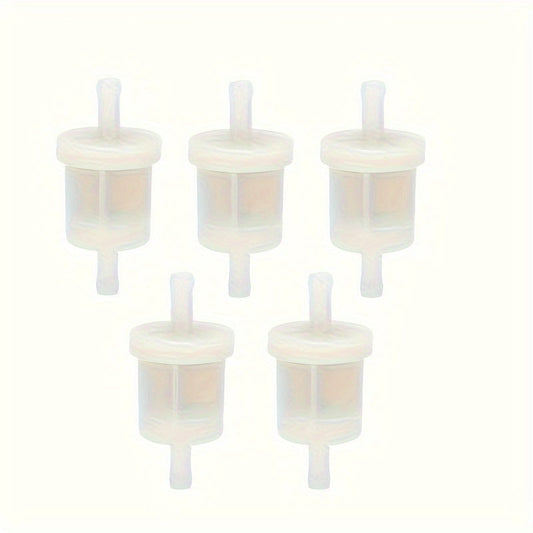 5pcs 691035 493629 Fuel Filter For BS 40 Micron 1/4 Inline 12hp 17.5 27 35hp Engines