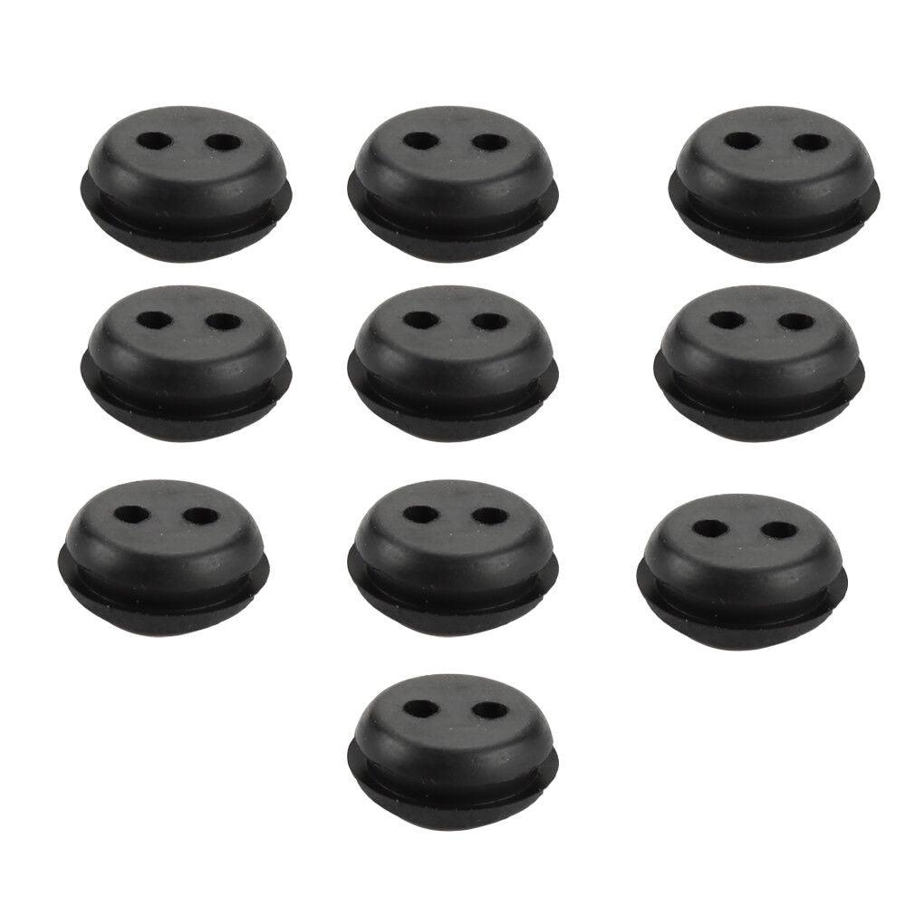 10pcs 2 Hole Fuel Gas Tank Grommet Fit Earthquake MC43 E43 Engine Motor
