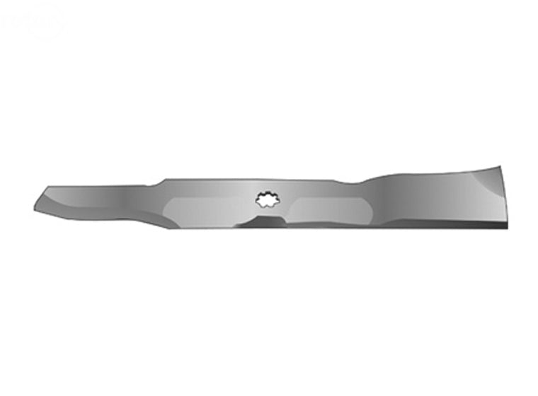 Rotary 11491 JD6019 NHC Blade 18-5/8" X 2-3/4" 7-Point Ch