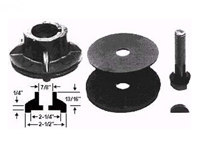 1159 Rotary Adaptor Assembly 7/8" Blade